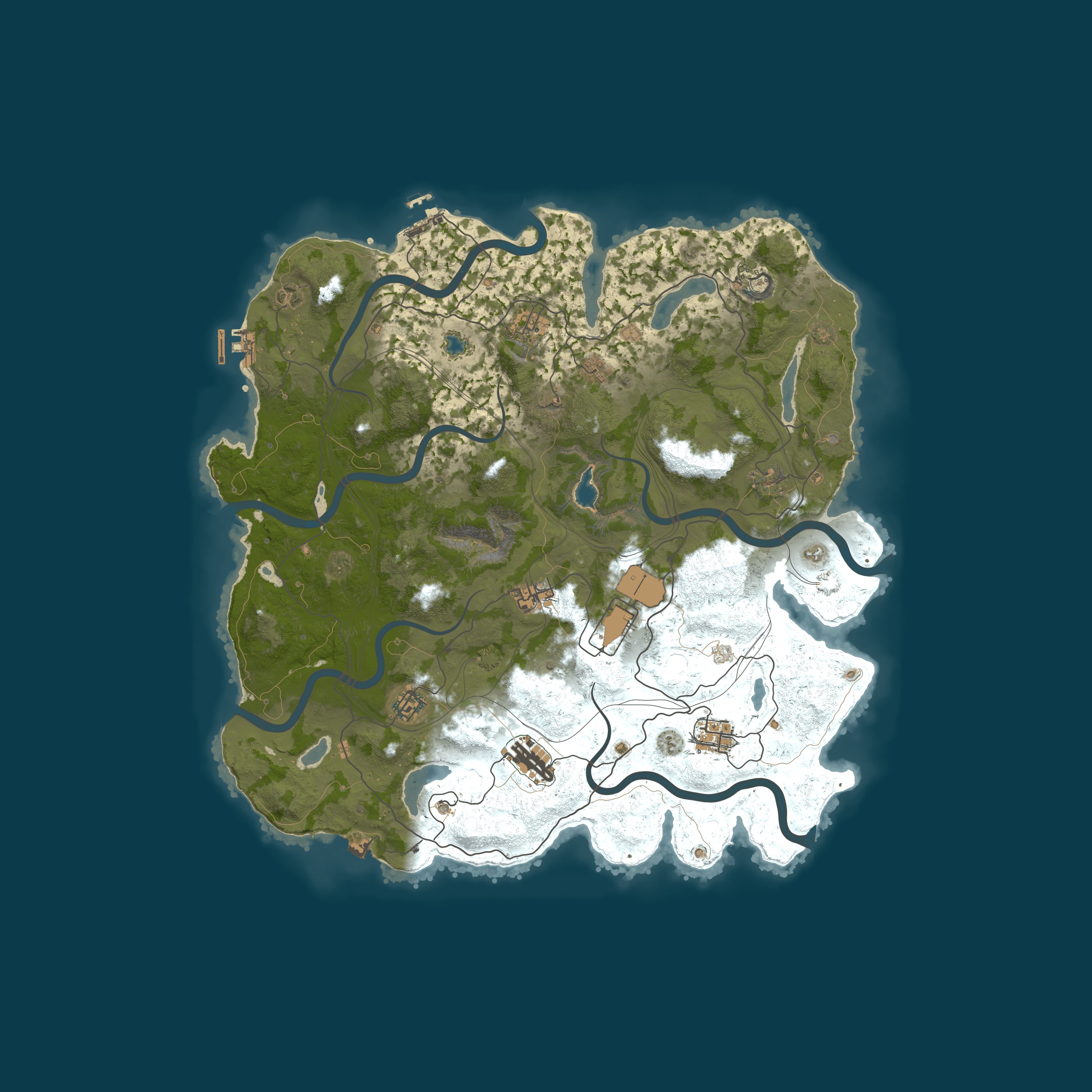 Карта сервера