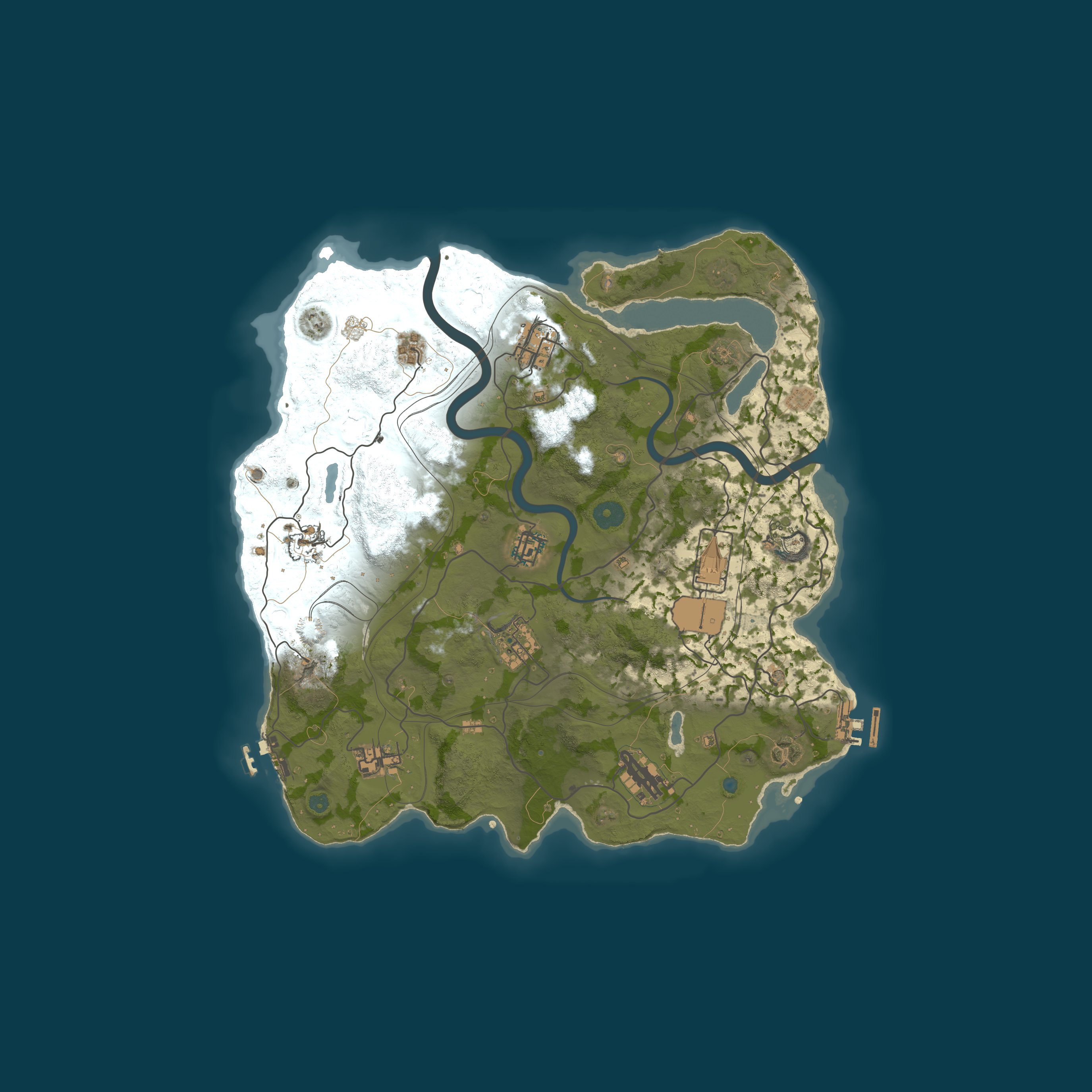 Rust map 3500/1337