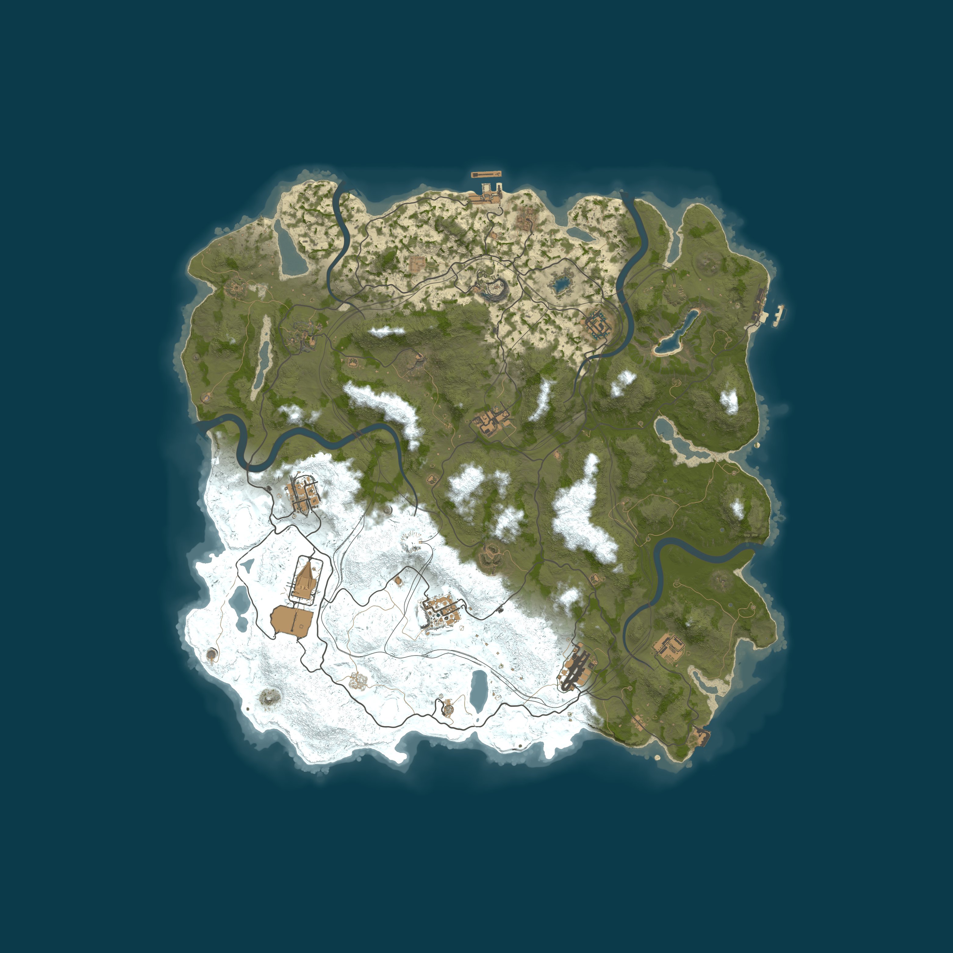 Map for EU RENEGADE 2x Monthly Main | 50% Upkeep | No BP Wipe | Noob Fr