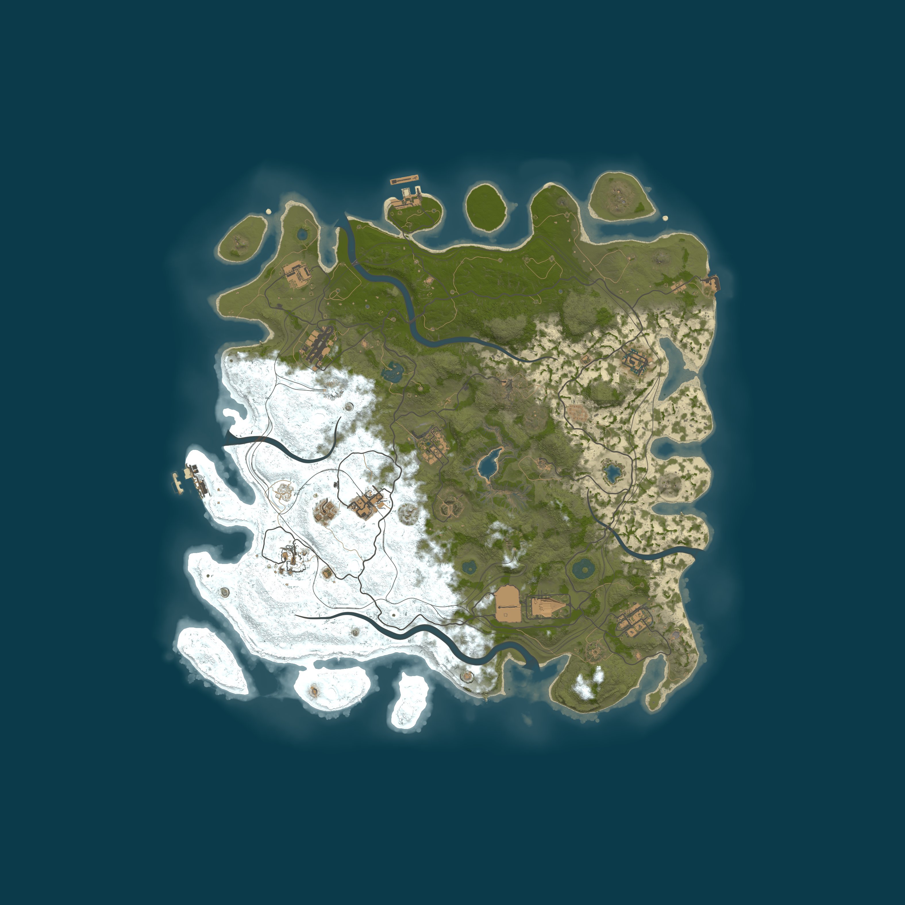 Map for ТЕРРИТОРИЯ ВЫЖИВШИХ | ПВЕ | Classic