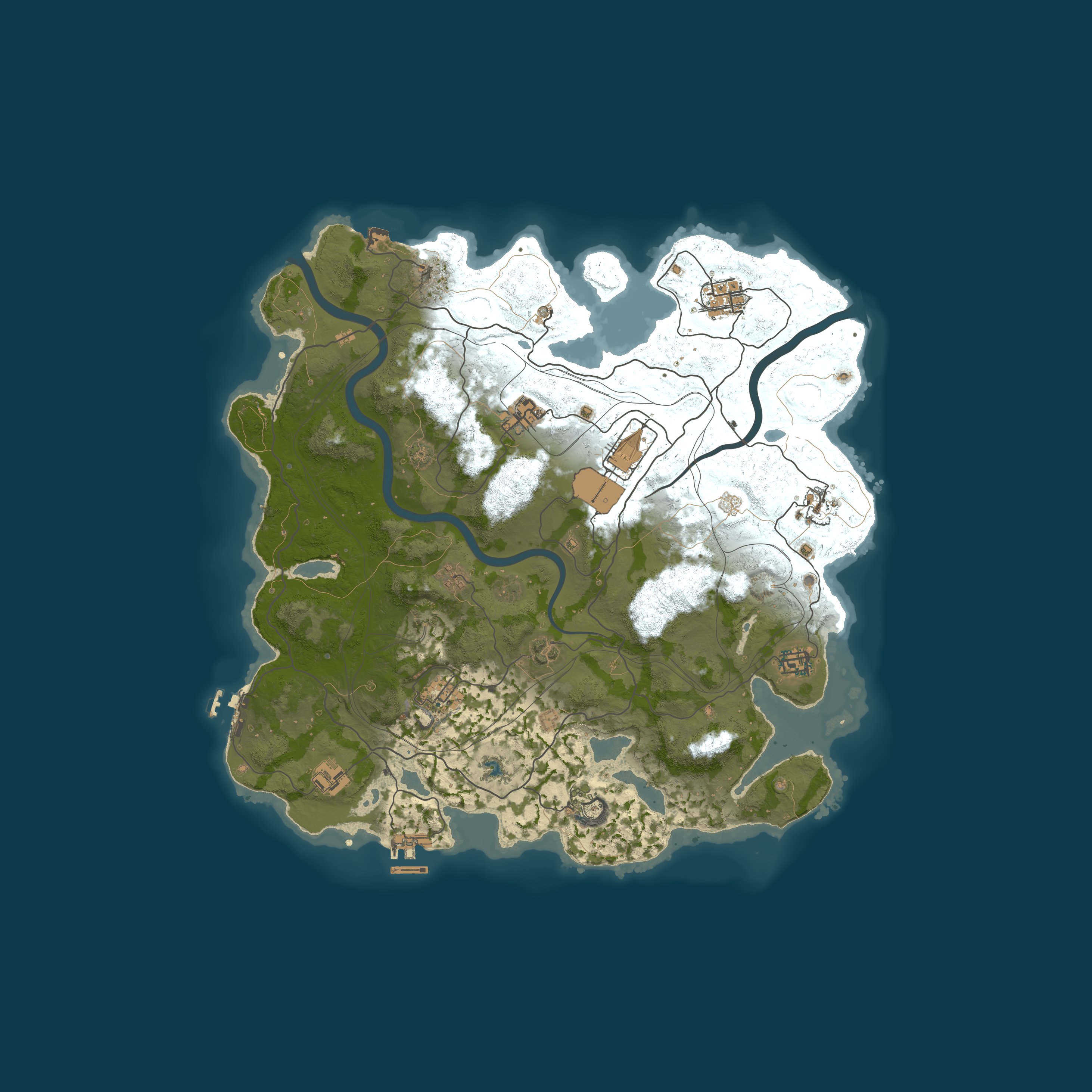 Map for Survivors.gg #2 [ 2x Vanilla ] WIPED 25.08