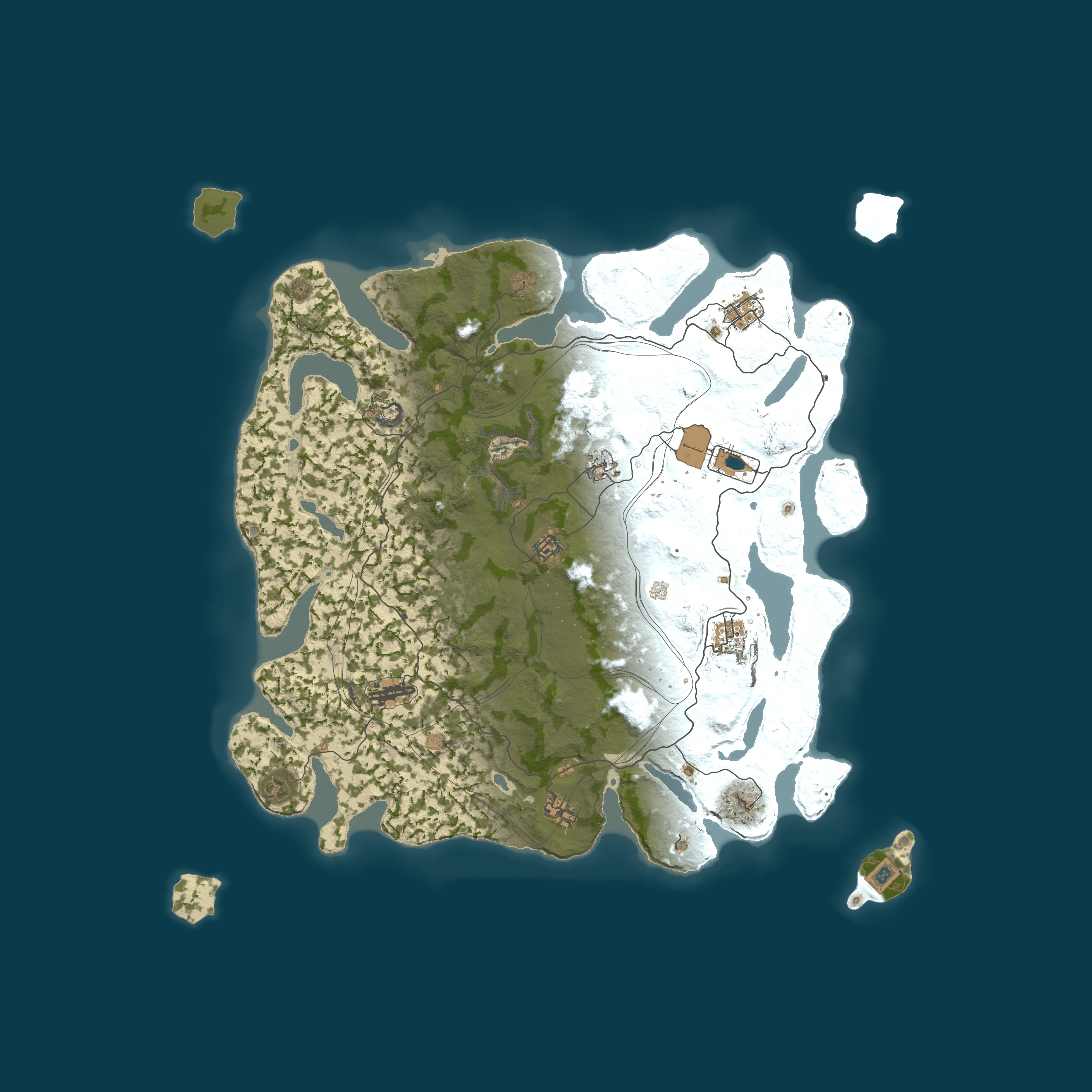 Map for Atlas - US 5x | No BPs | Kits