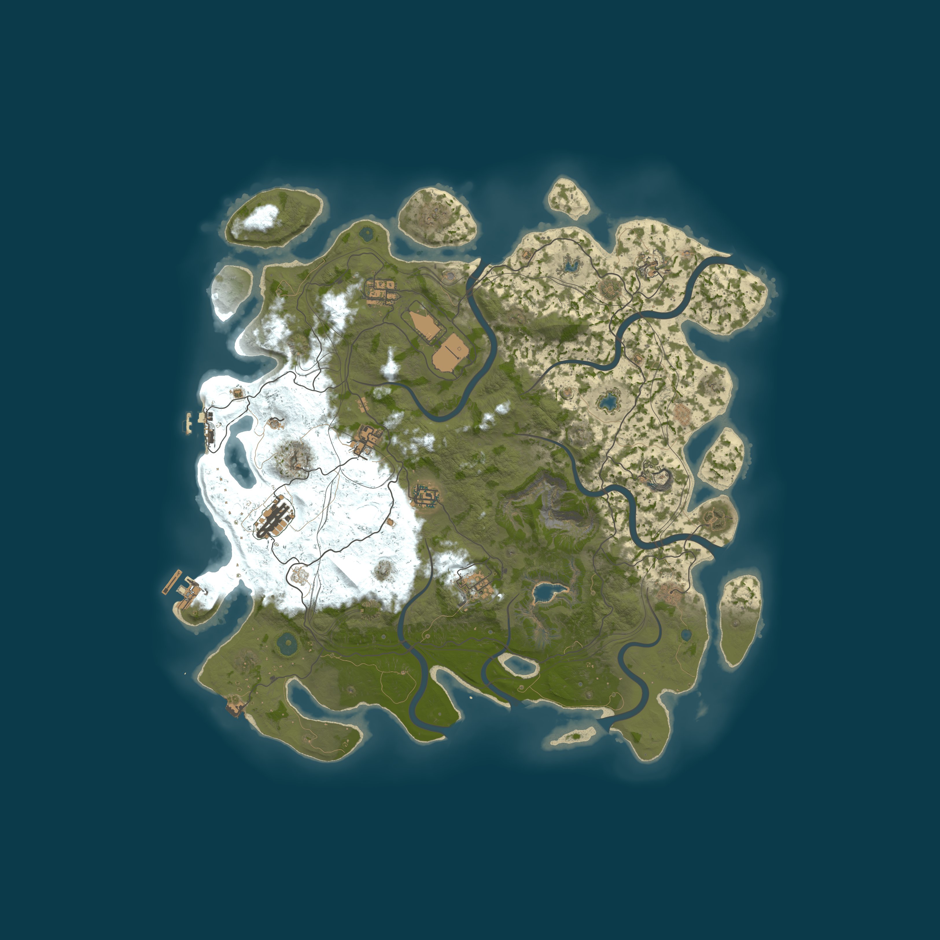 Карта сервера