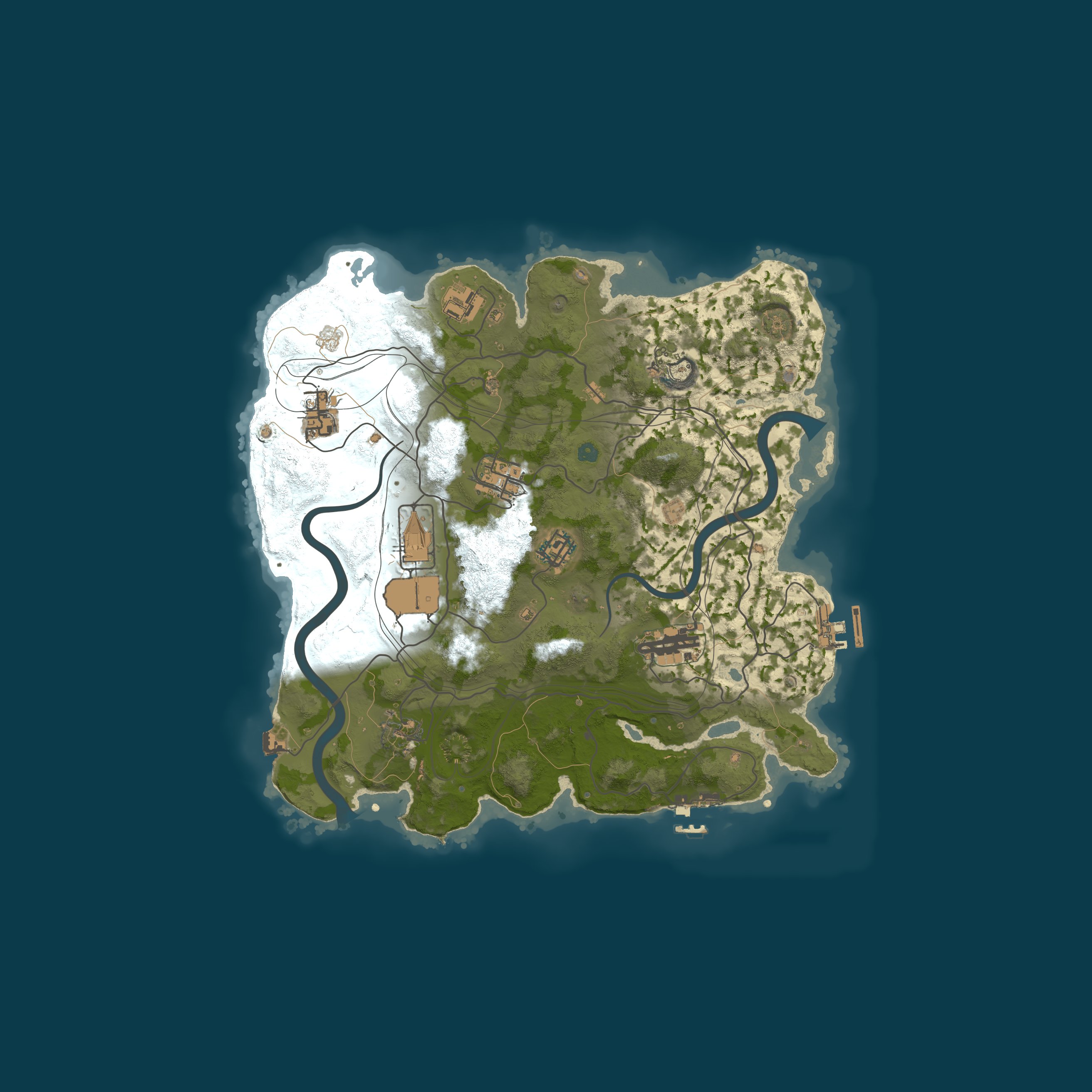 Rust map 3250/1337