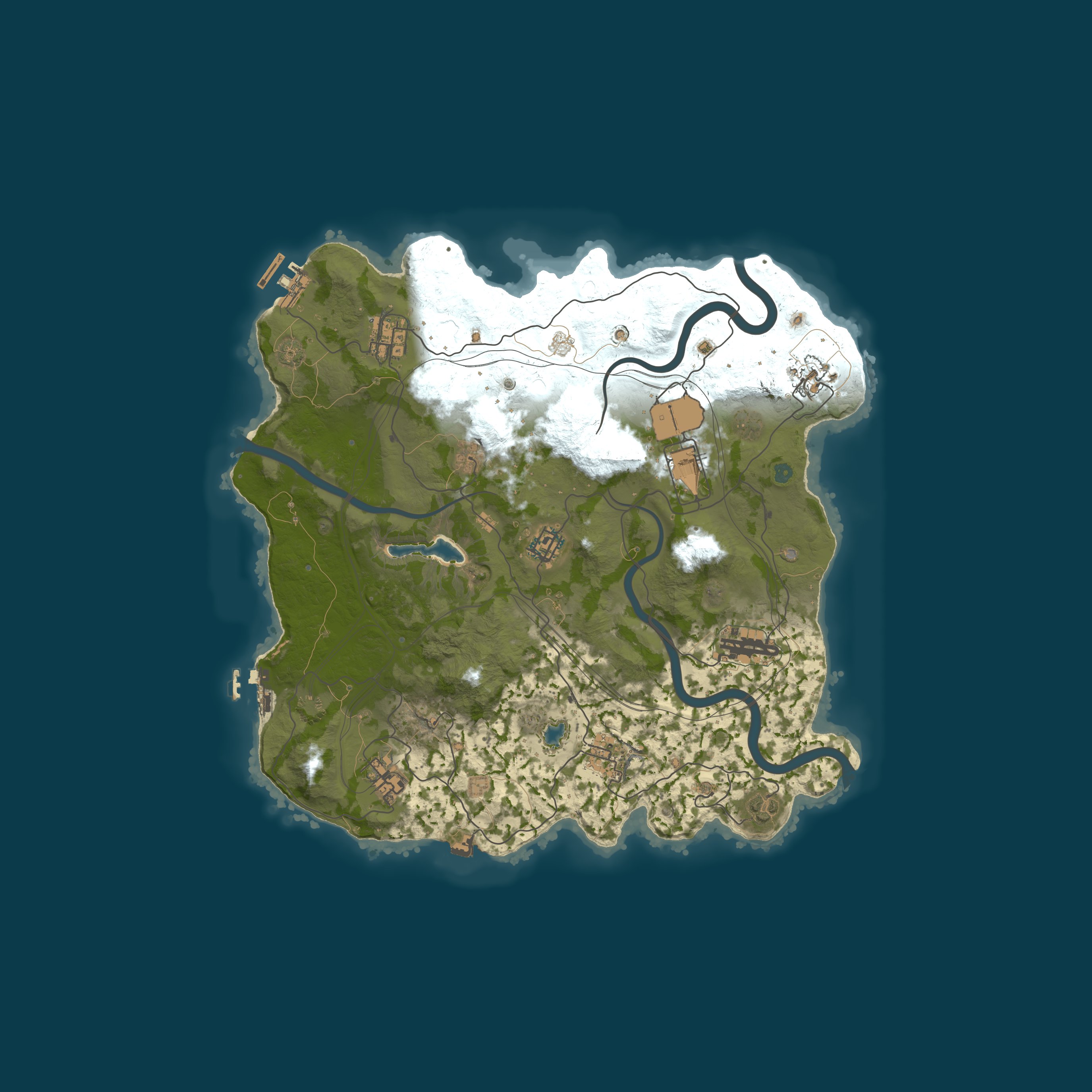 Map for US RustLife.net | SOLO ONLY | Mondays | Noob Friendly