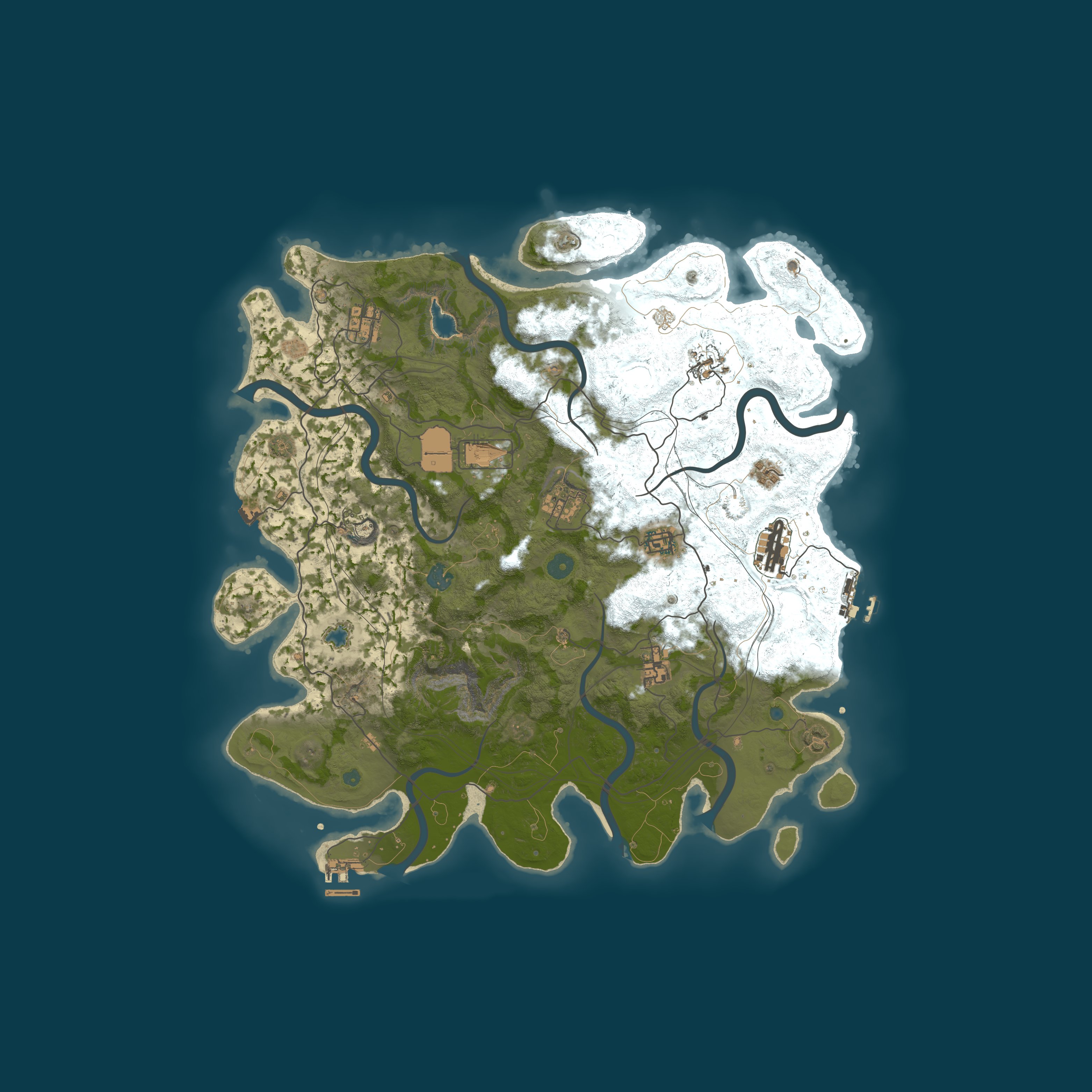 Map for 666 RUST /ДЛЯ НОВИЧКОВ /МОСКОВСКИЙ 07.06