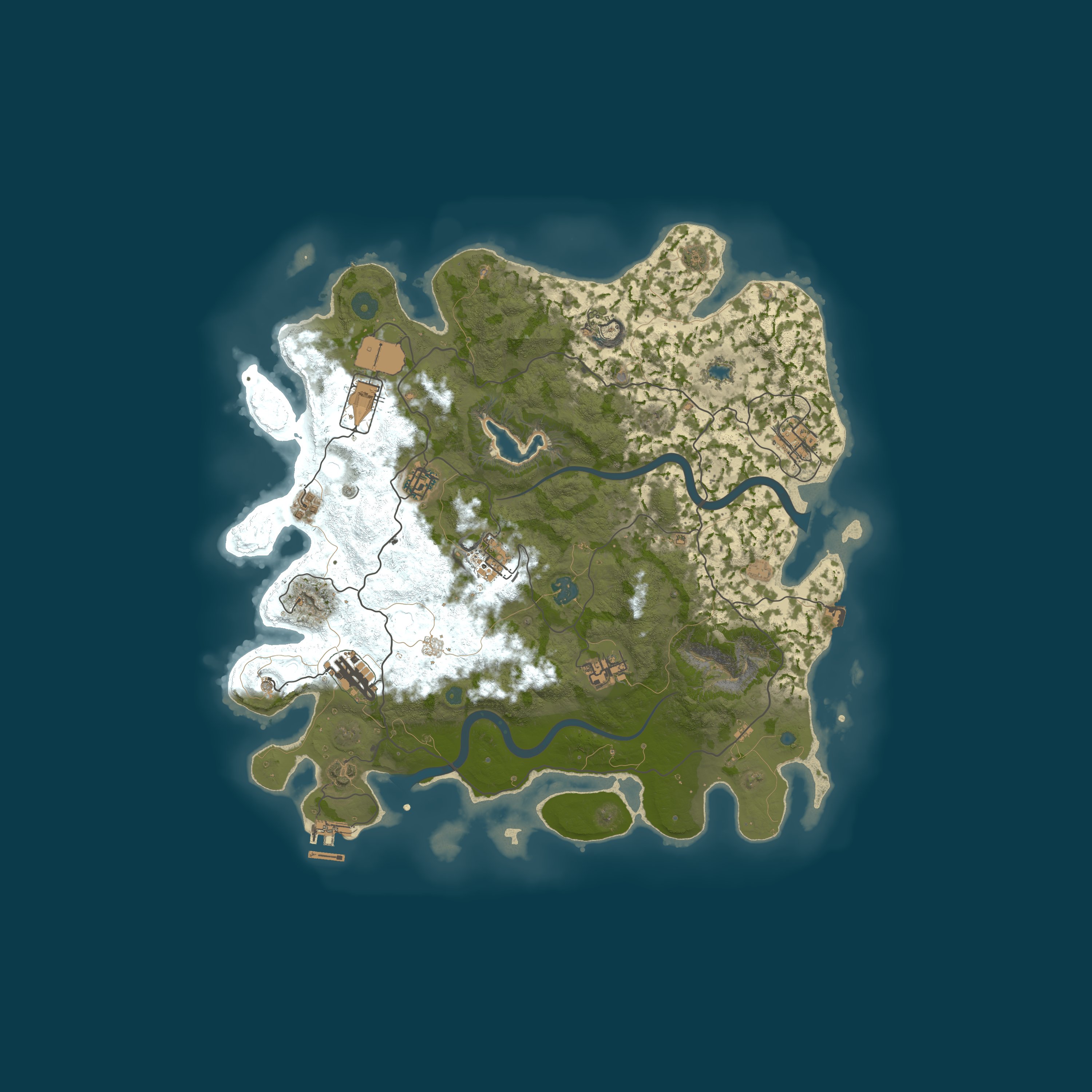 Map for KEIRS WILDLANDS | SurvivalServers.com
