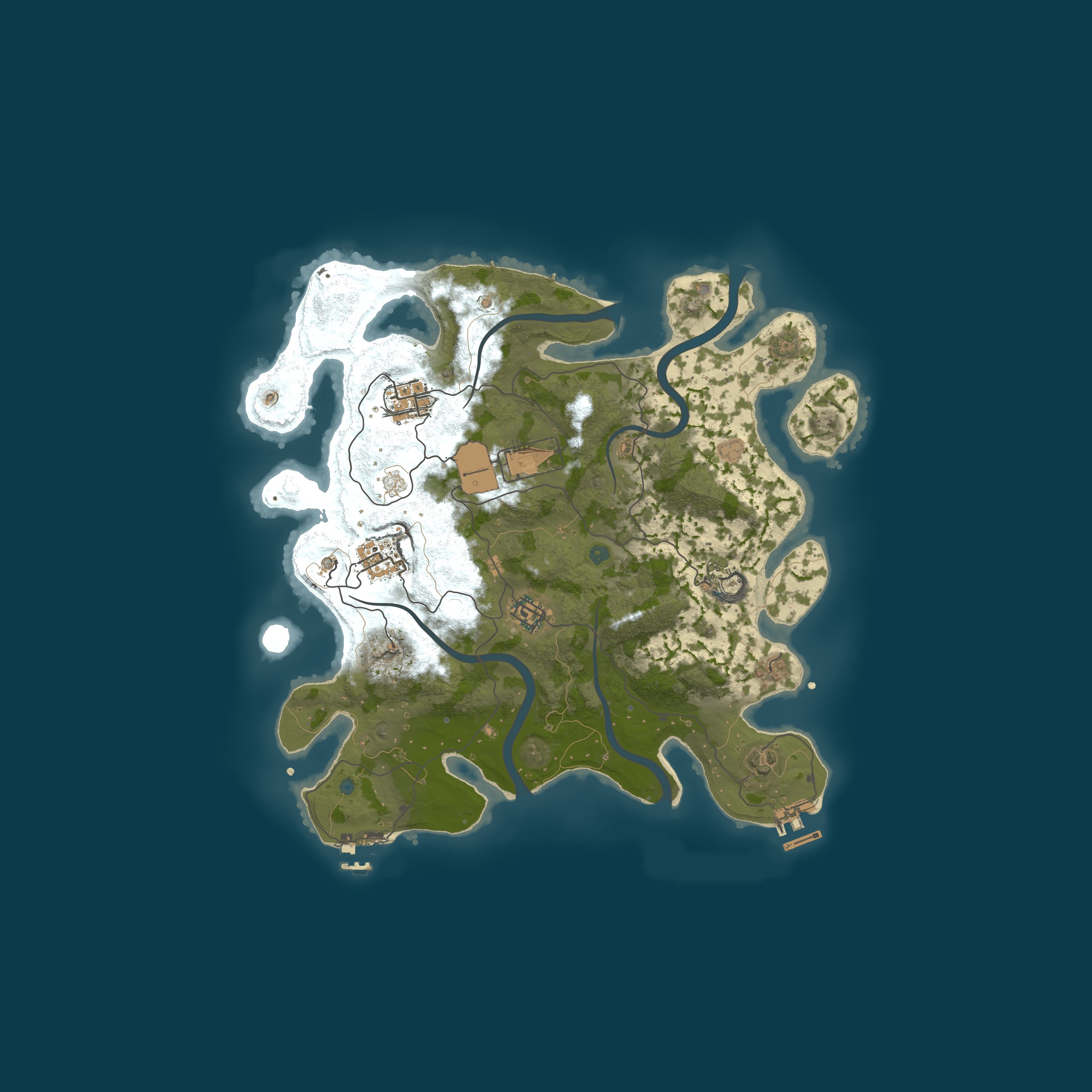 Map for FLYING COPTERS X3 | DOGFIGHT | ВАЙП 07.07
