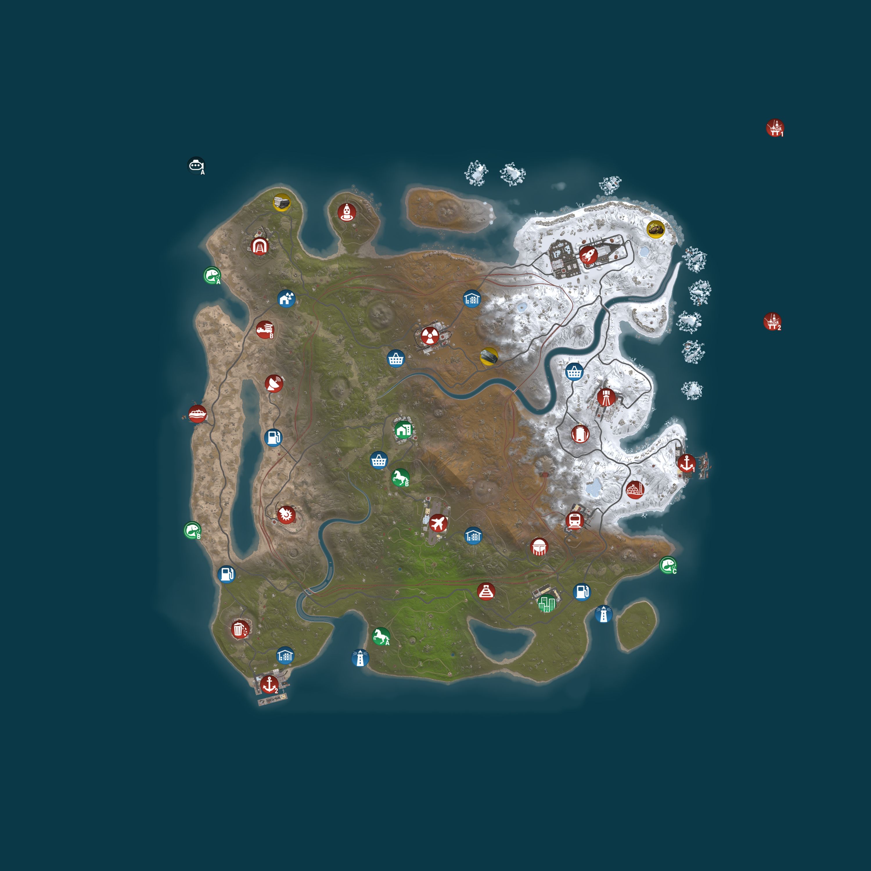 Map for Magic Rust #6 — Modded 2x (Solo/Duo/Trio) | Baйп 10.08