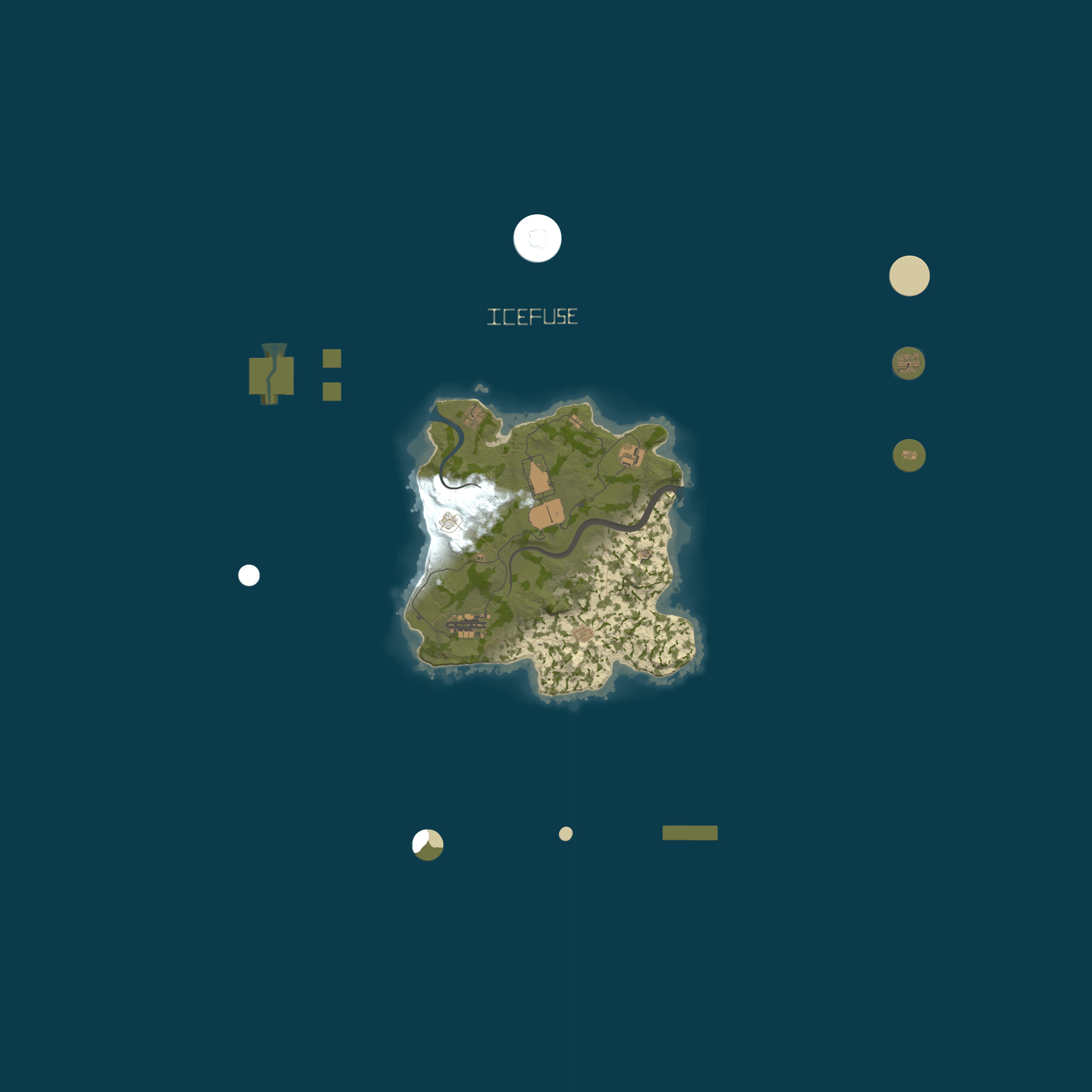 Rust map 6000/1337