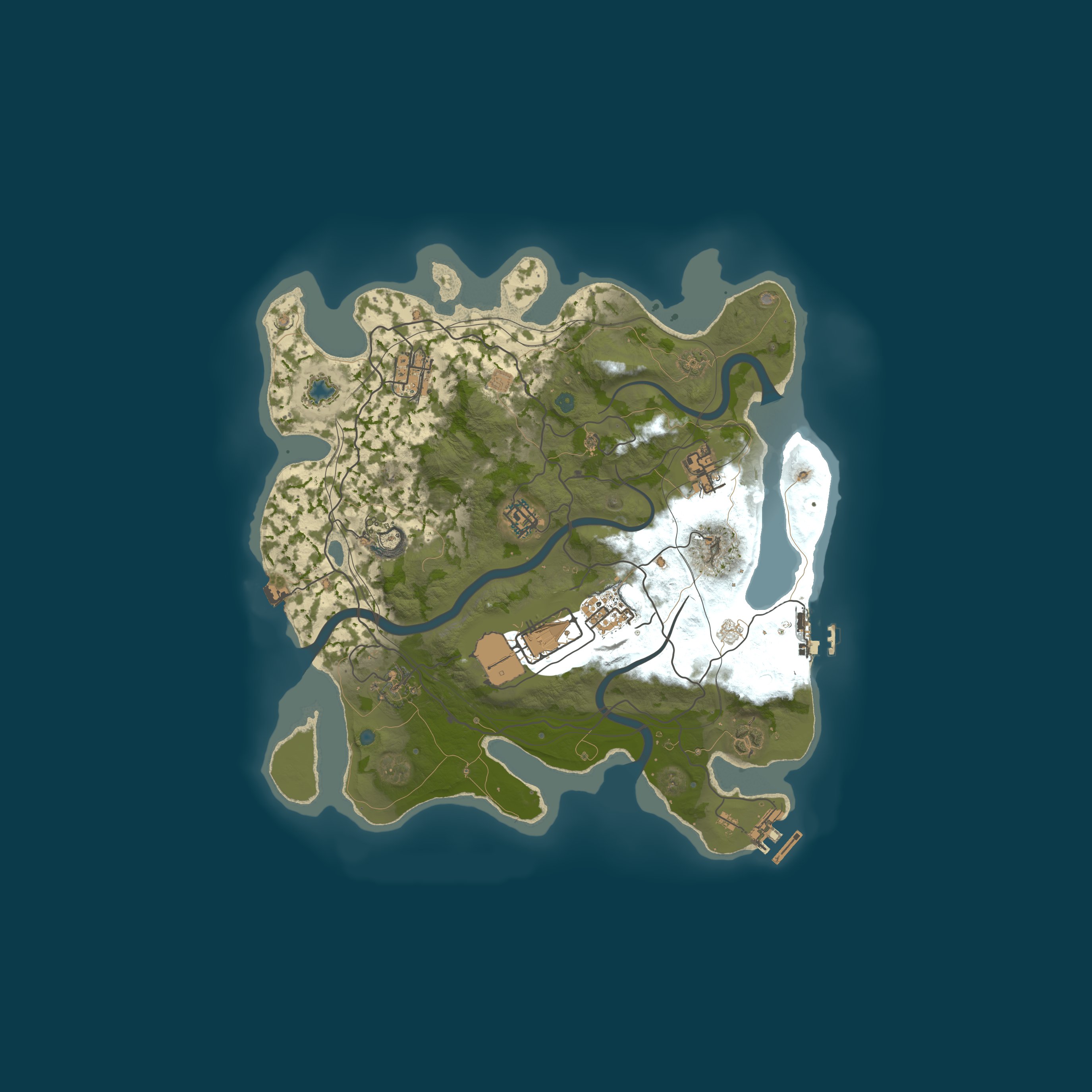Map for Die Tafelrunde Testserver