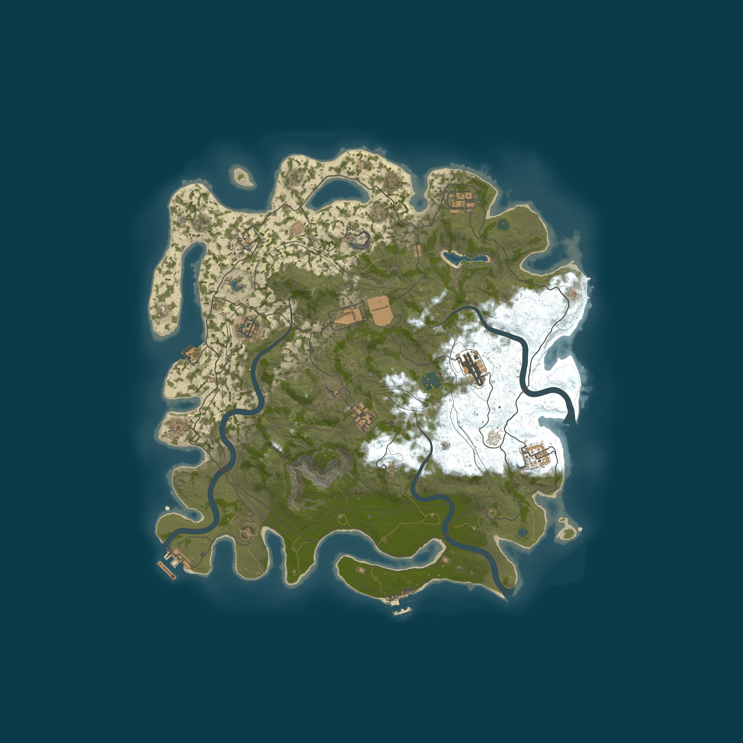 Map for Korea Seoul-Main Ι 6/8 Ι KR/JP/SEA Ι JUST WIPE