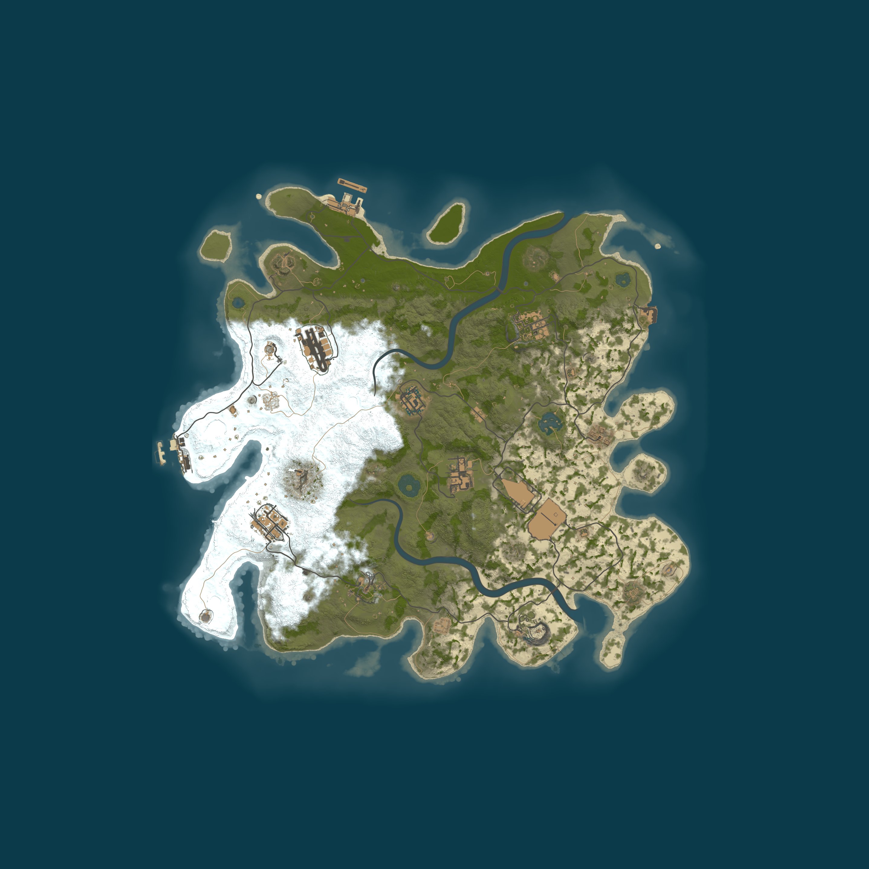 Карта сервера