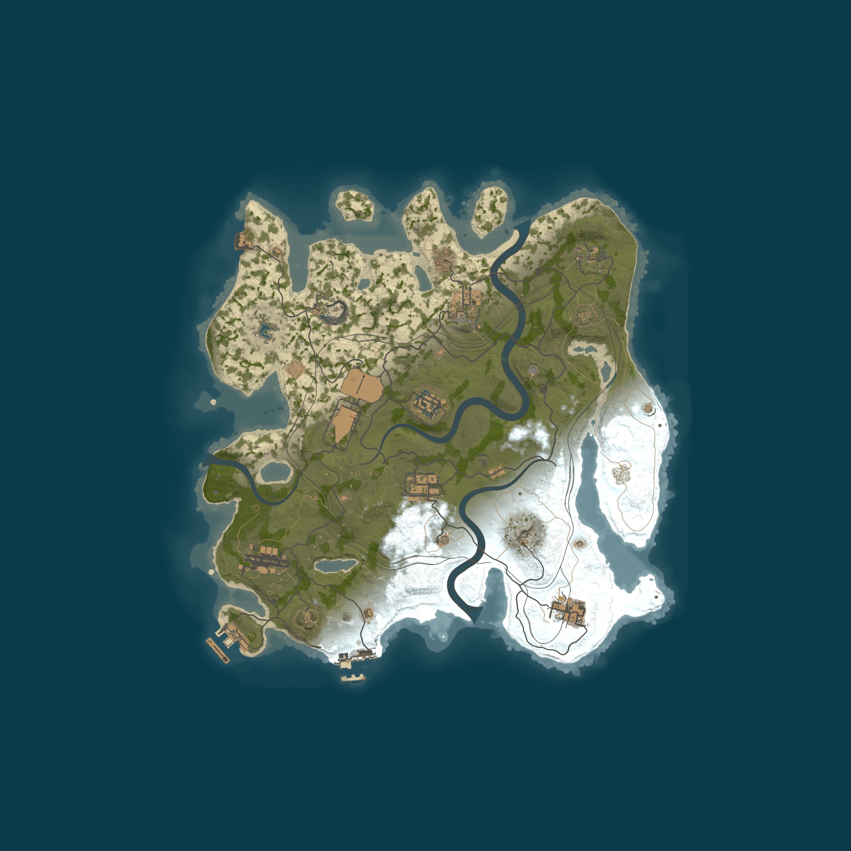 Карта сервера