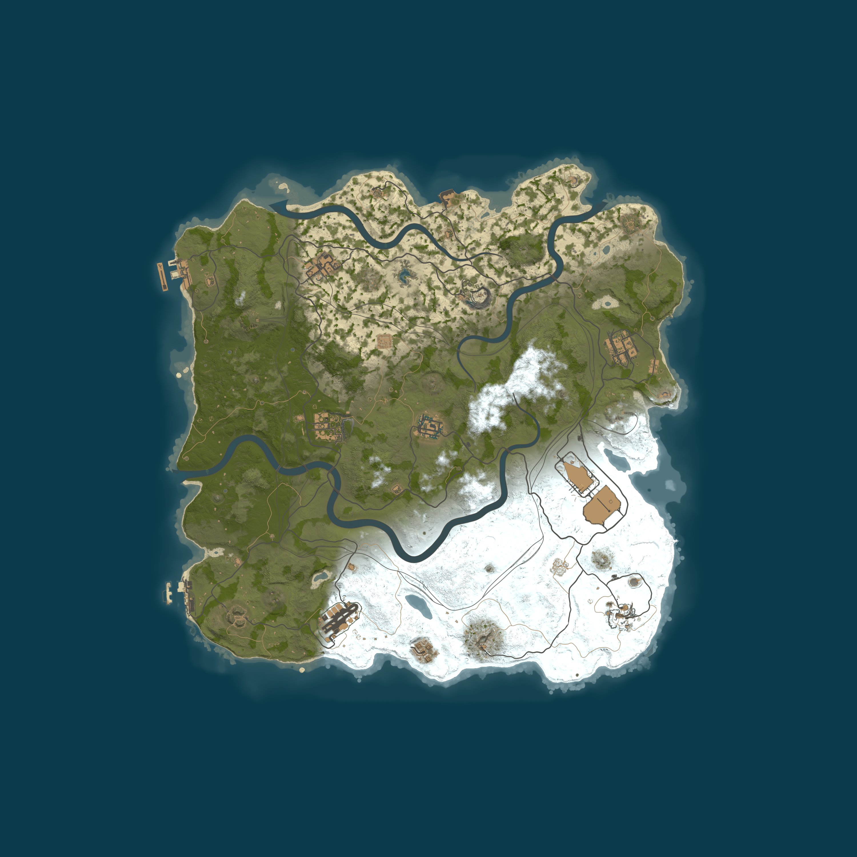 Карта сервера