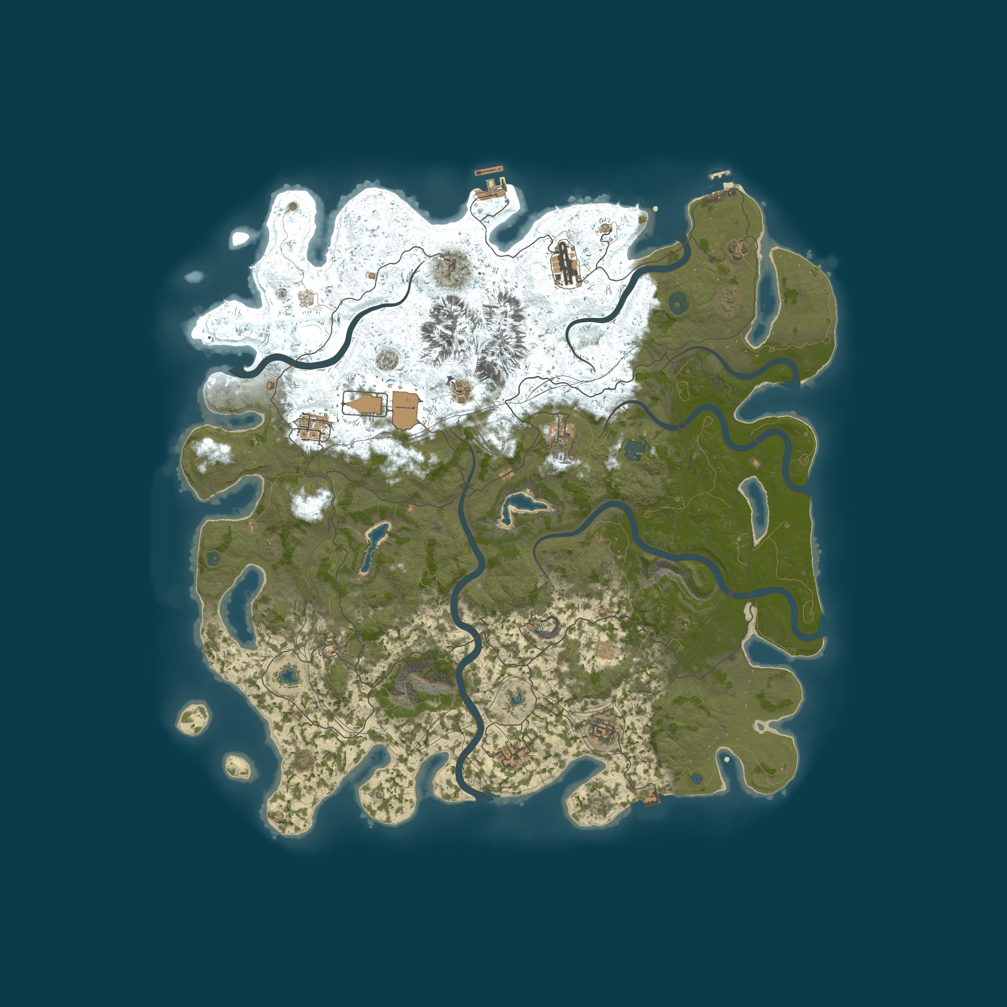 Карта сервера