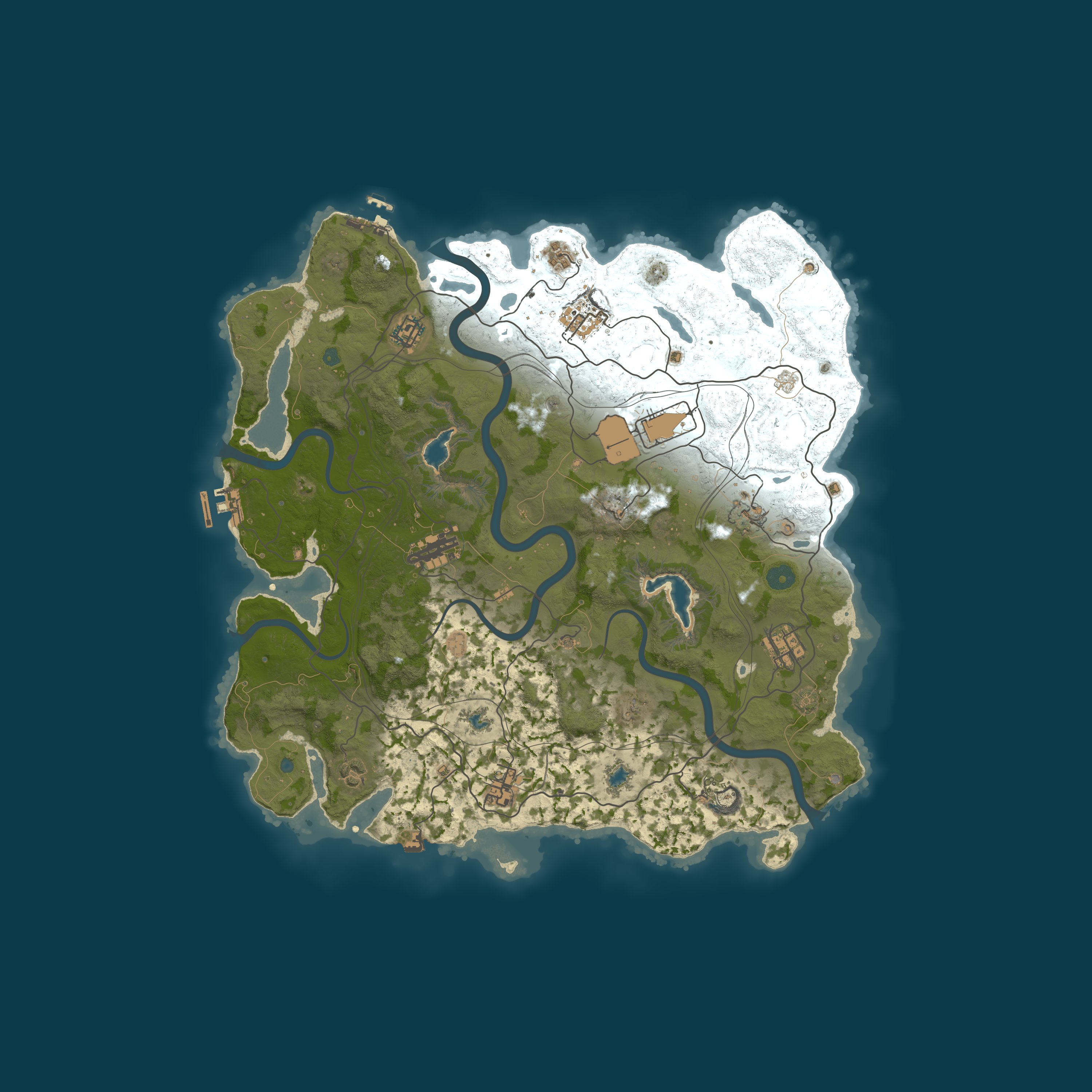 Карта сервера