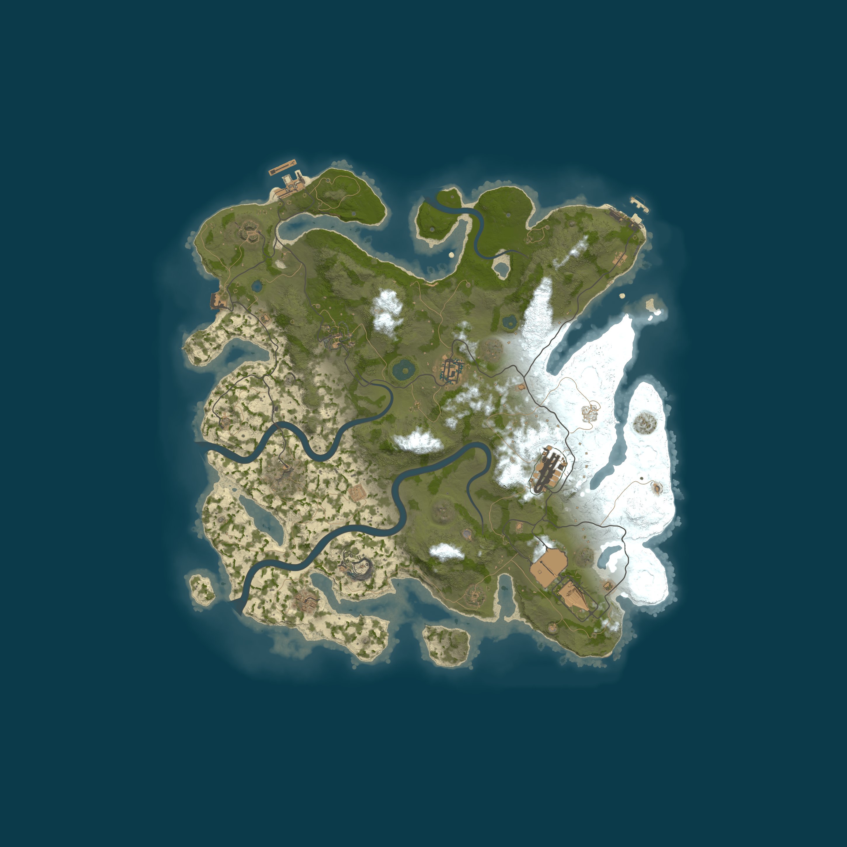 Map for (US) The Rust of Us - 3x - Solo/Duo/Trio/LootX3