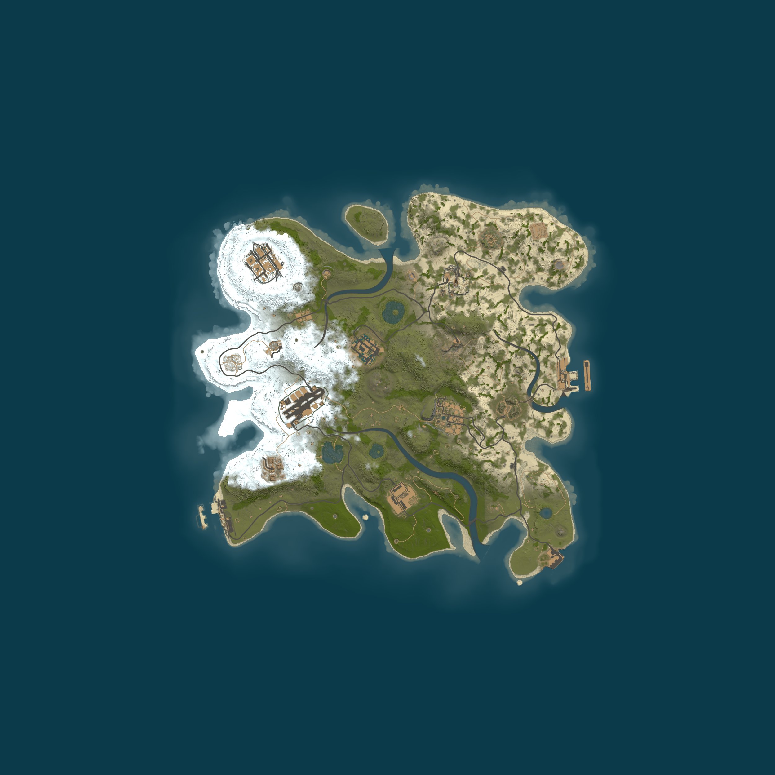 Procedural Map, size 3000, seed 2027500002