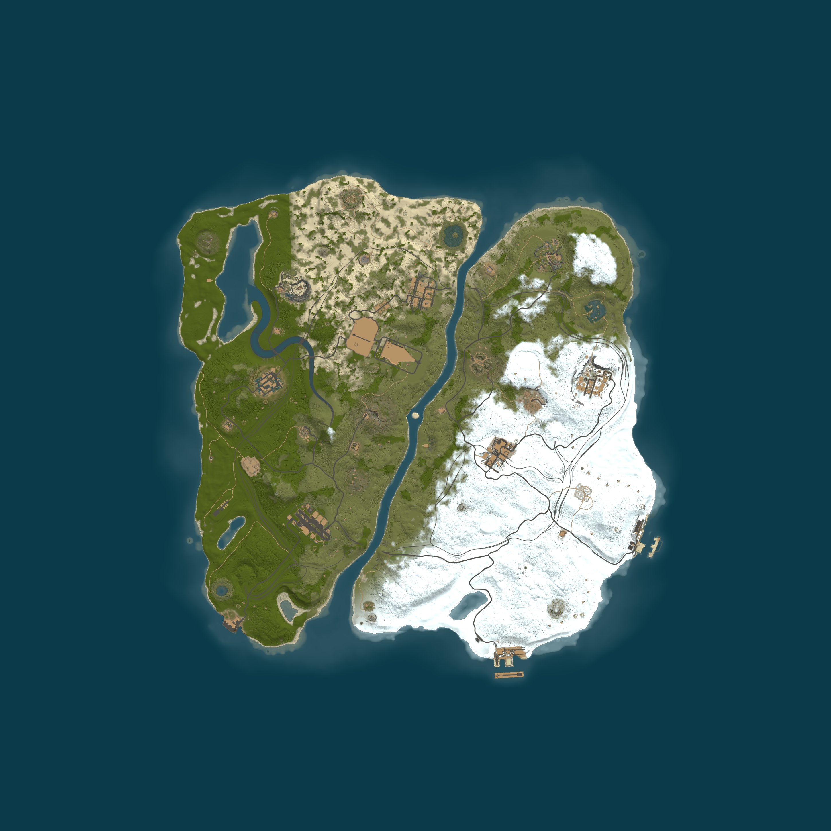 Map for [US] The Wild - Solo/Duo/Trio/Quad