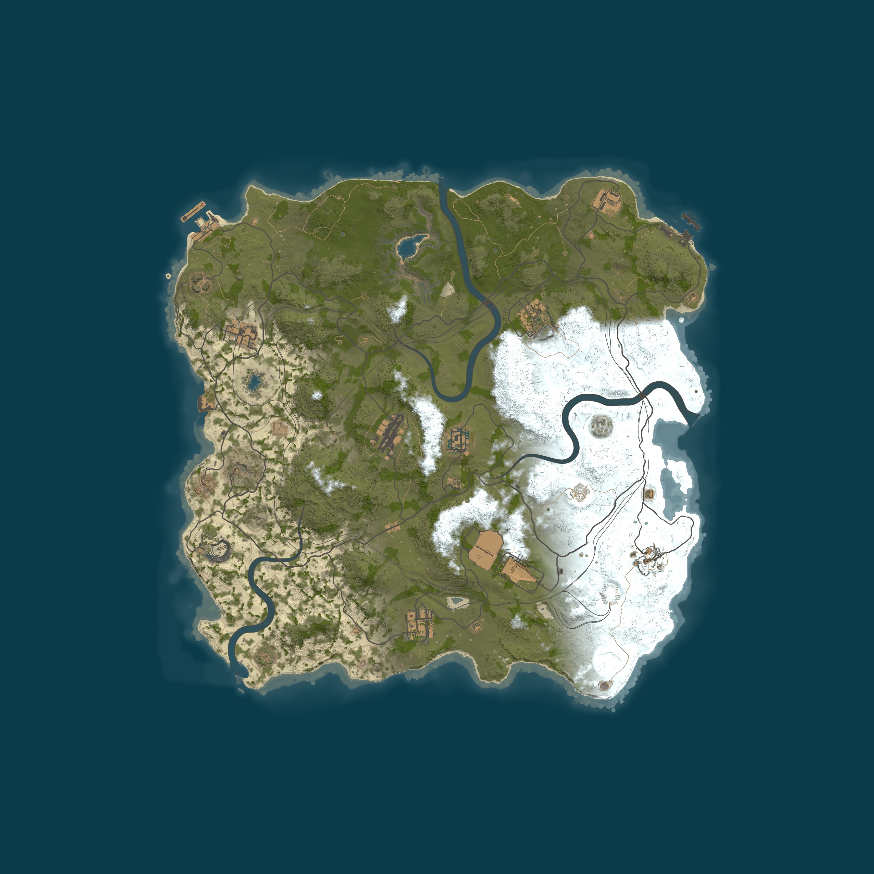 Rust map 4000/1337