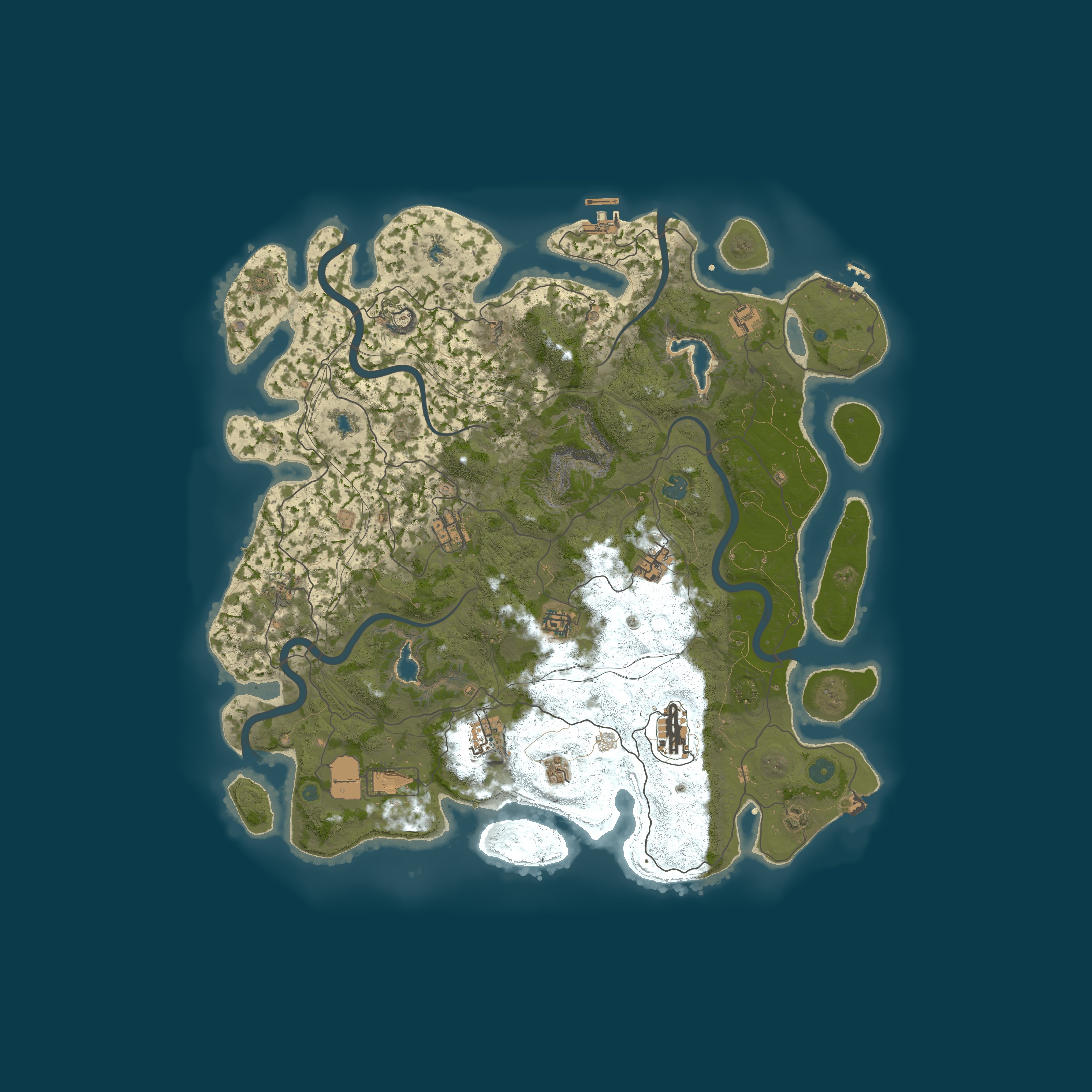 Map for CRYMAP X5 | Building X10 | PVE + PVP | RU | EU