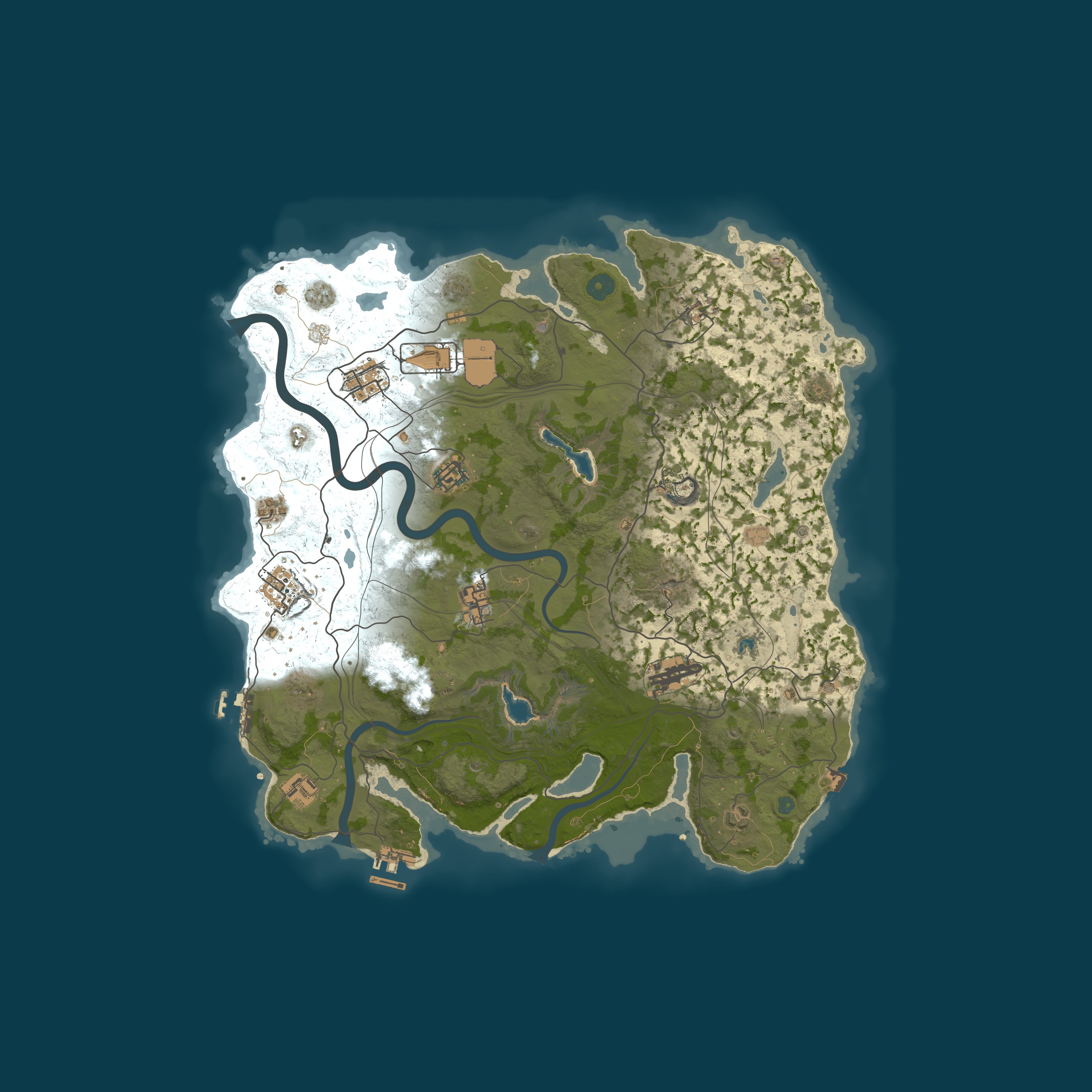 Rustafied Custom Map map