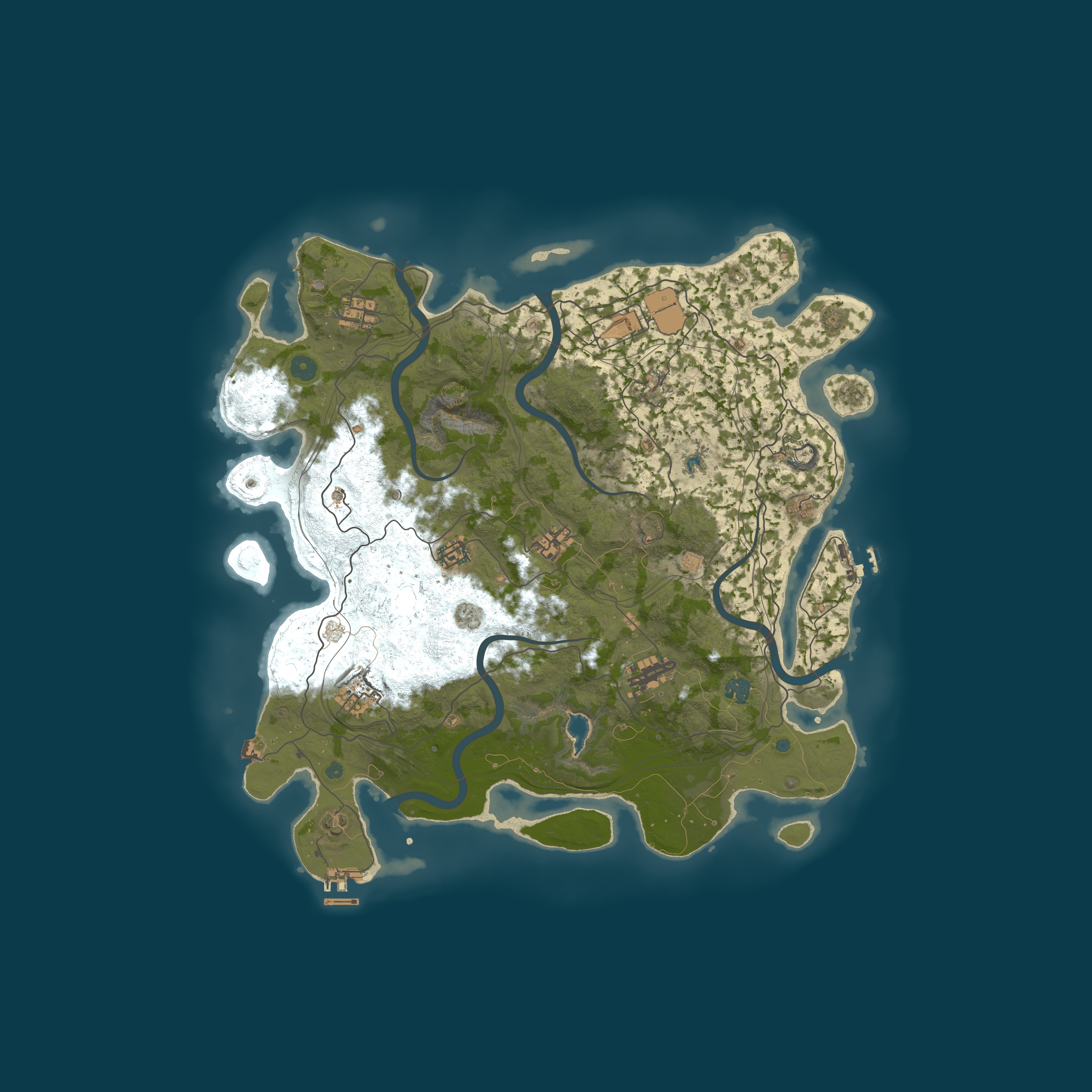 Map for RolePlayRust #1