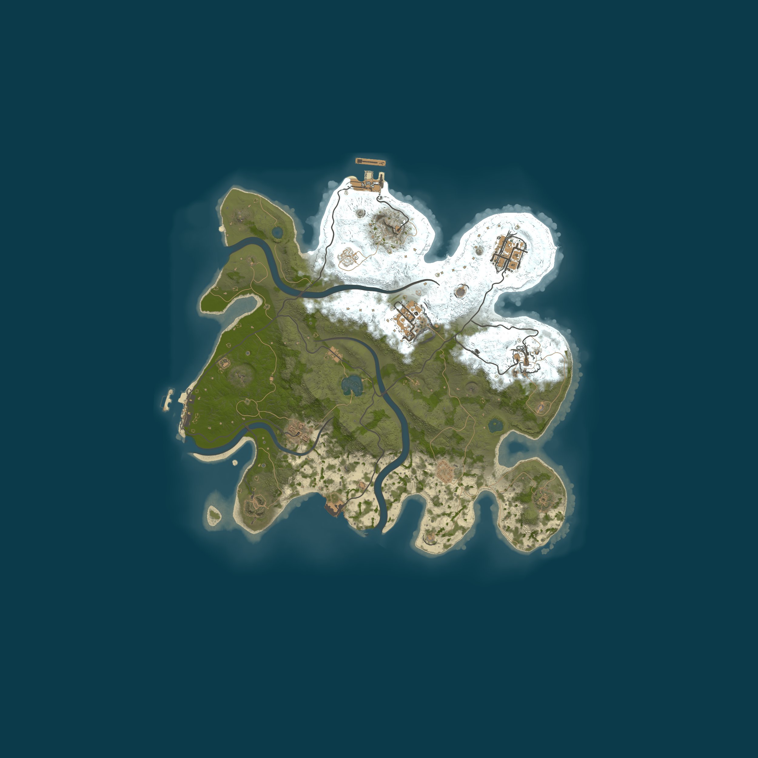 Map for CrackZone 2x 4man Skinbox Backpacks AntiOffline WIPED 5/19