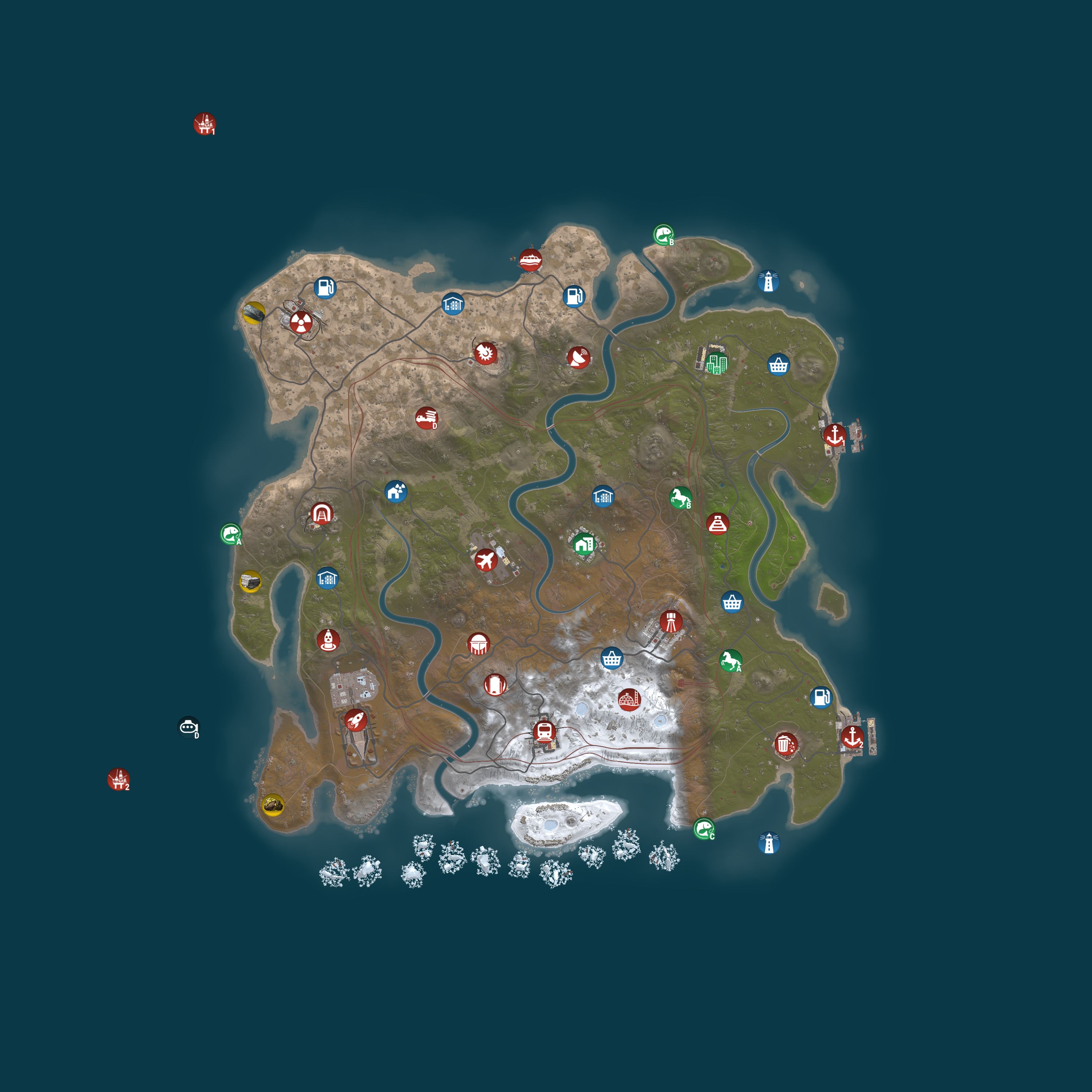 Rust map 4000/1337