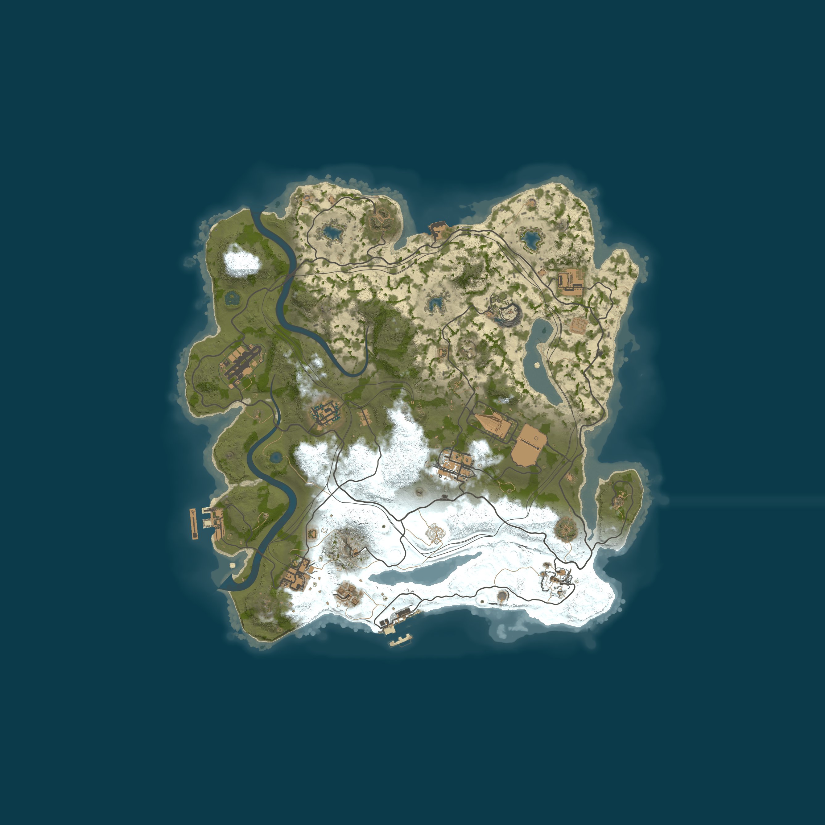 Rust map 3350/1
