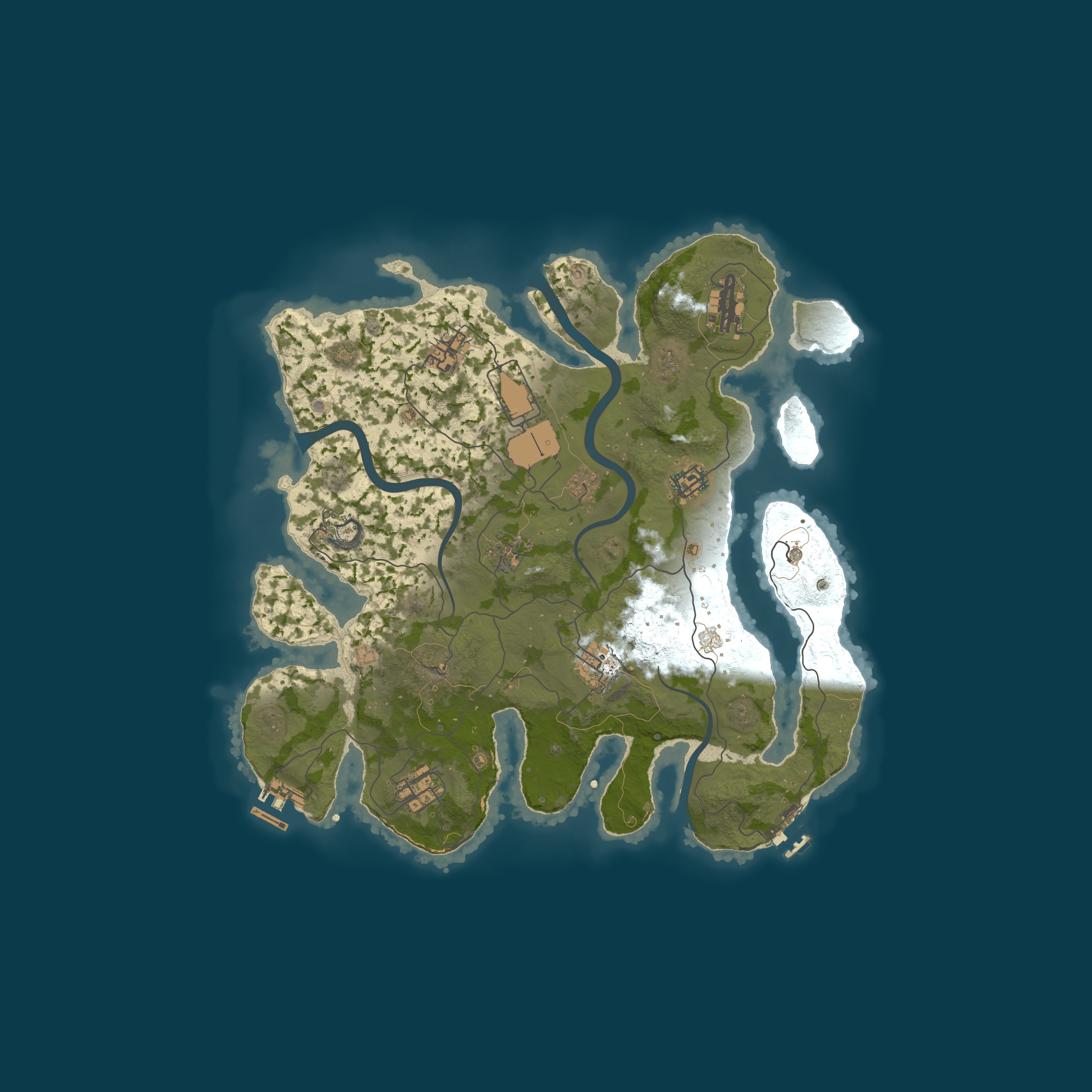 Карта сервера