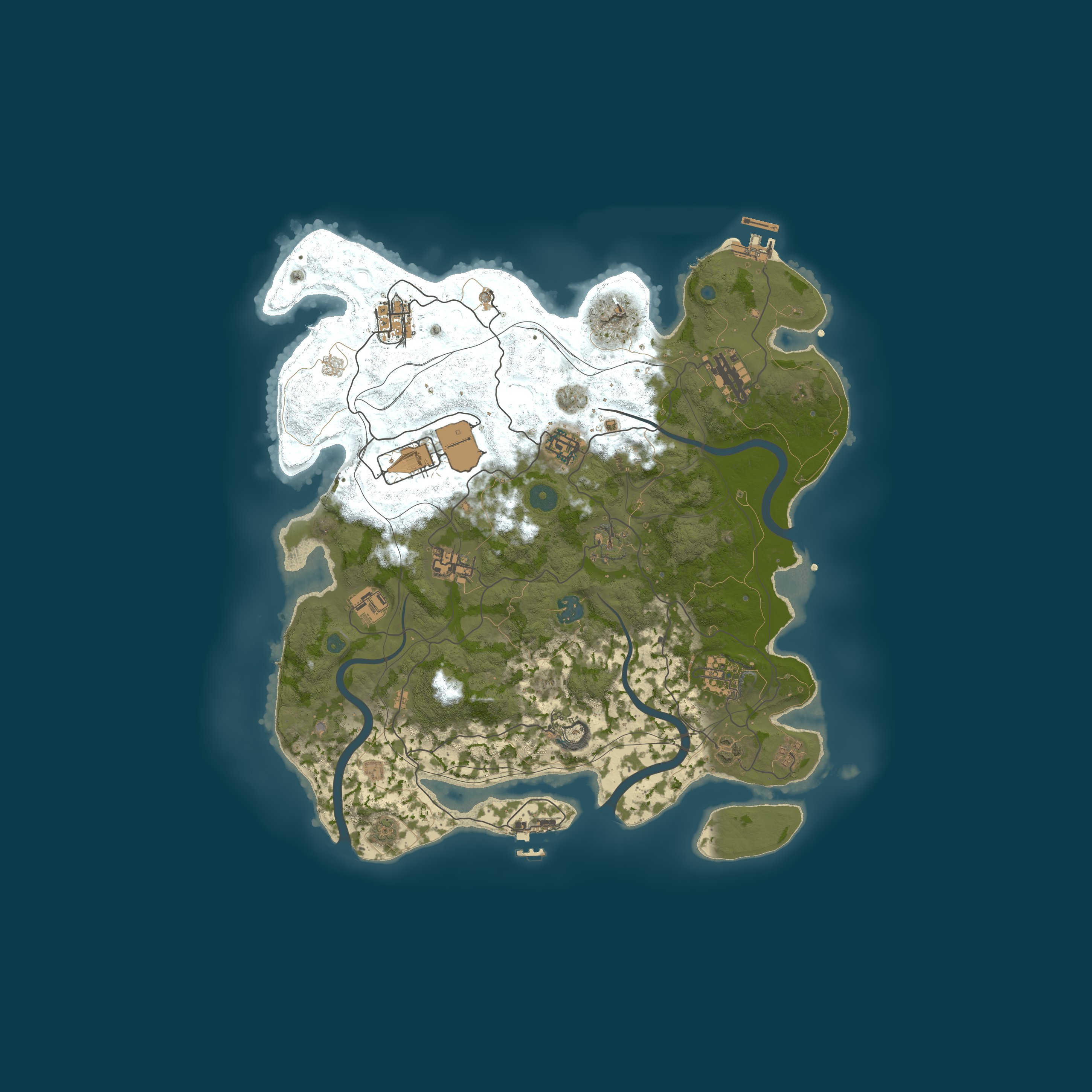 Rust map 3800/1337