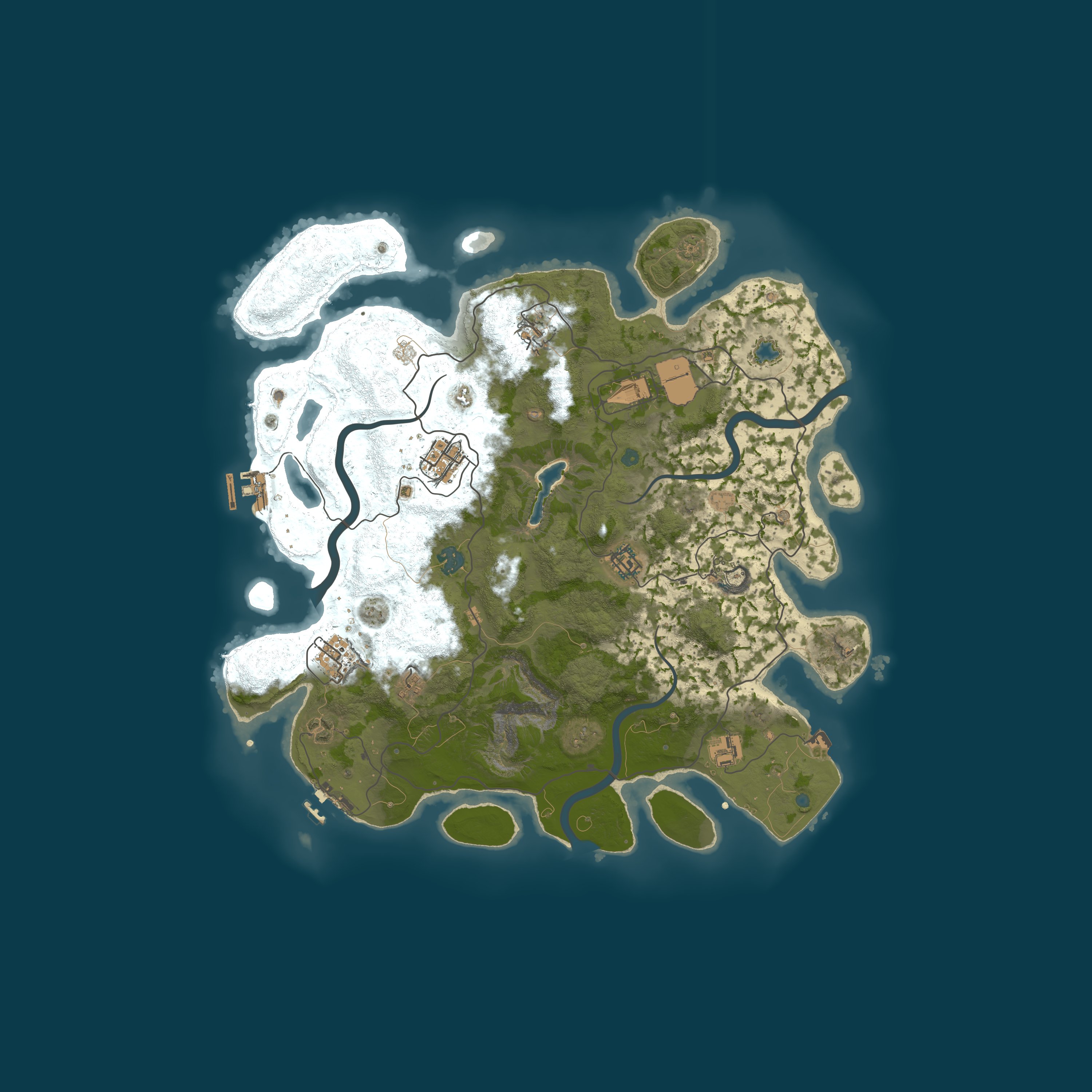 Map for Delimited Gaming Private PvE