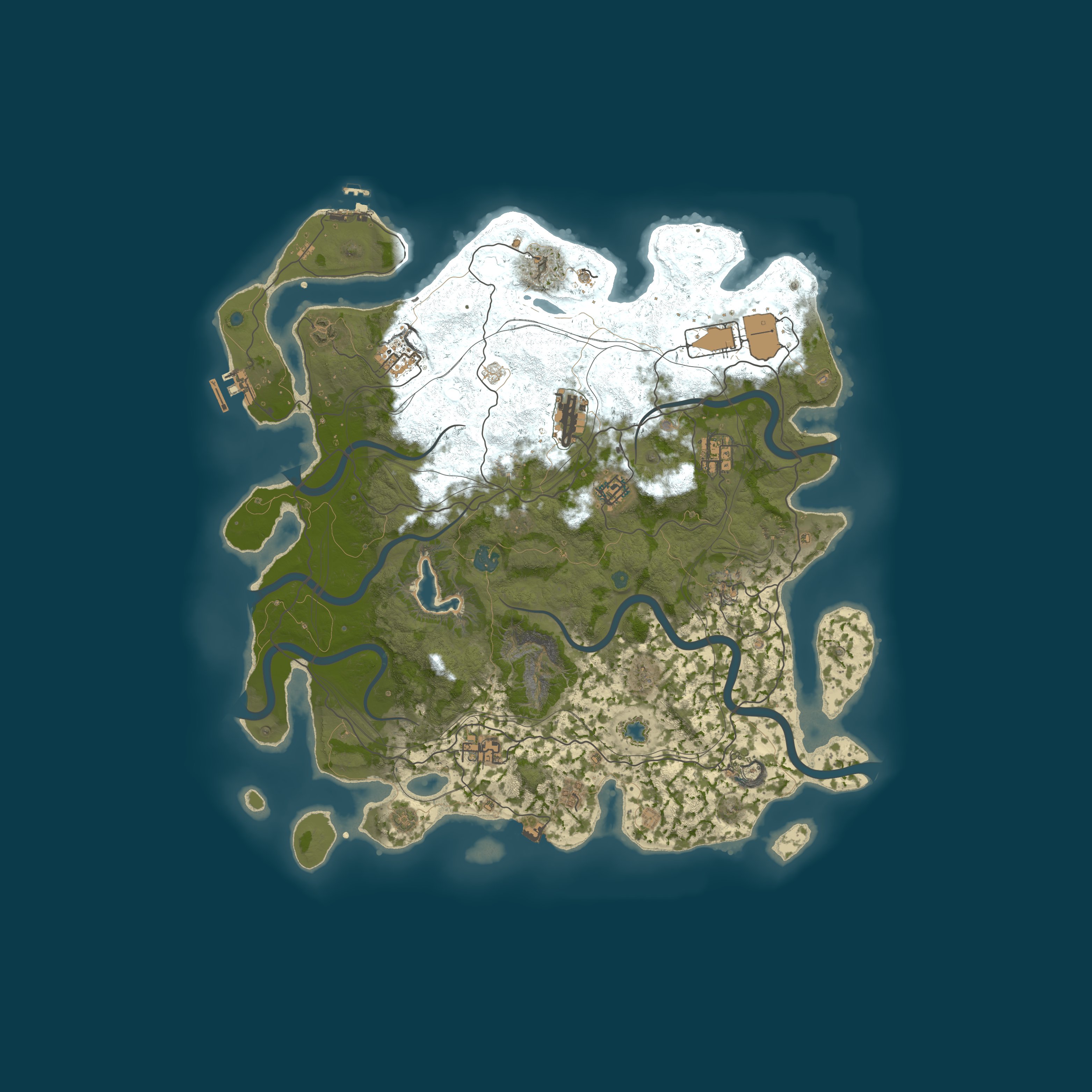 Карта сервера