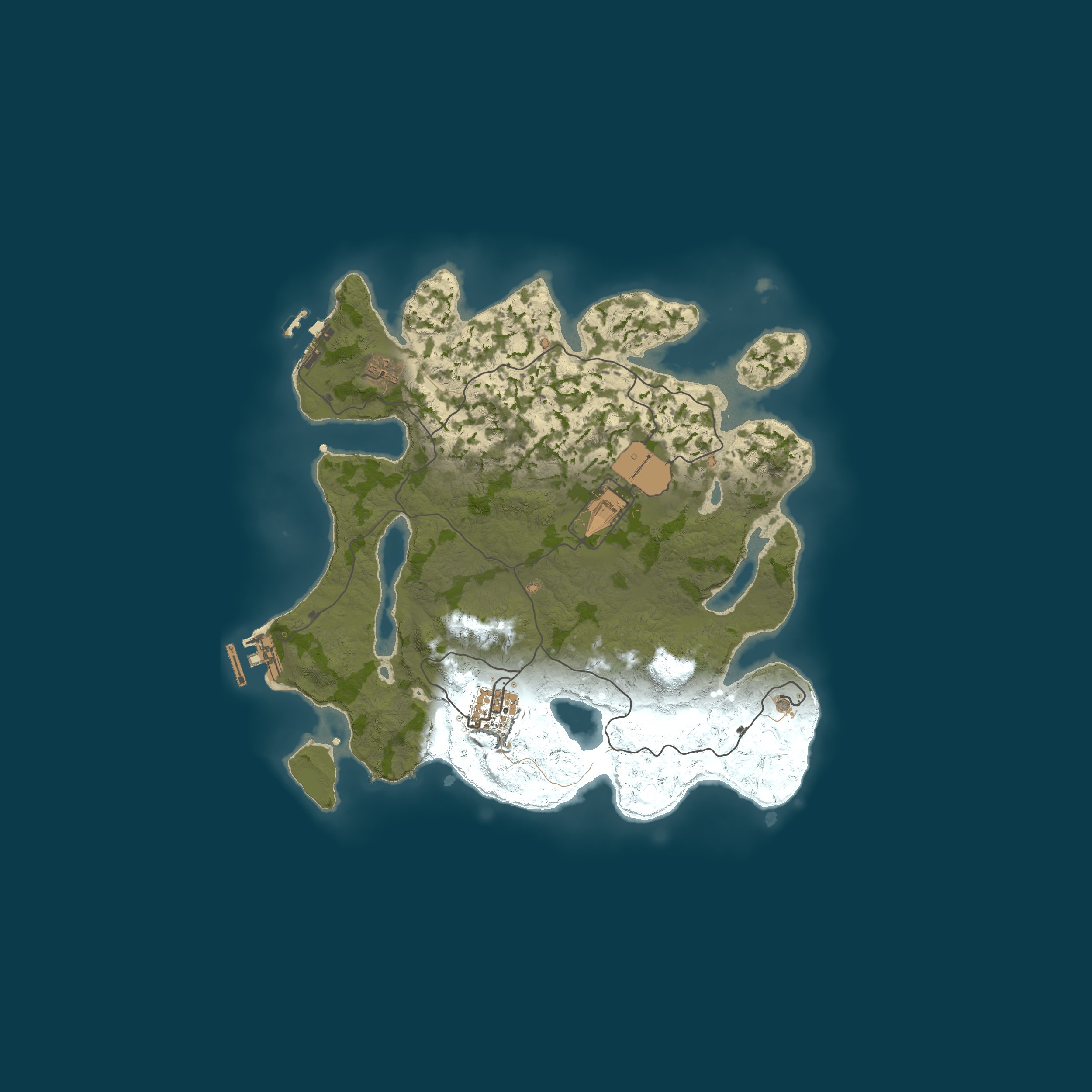 Rust map 3000/12850
