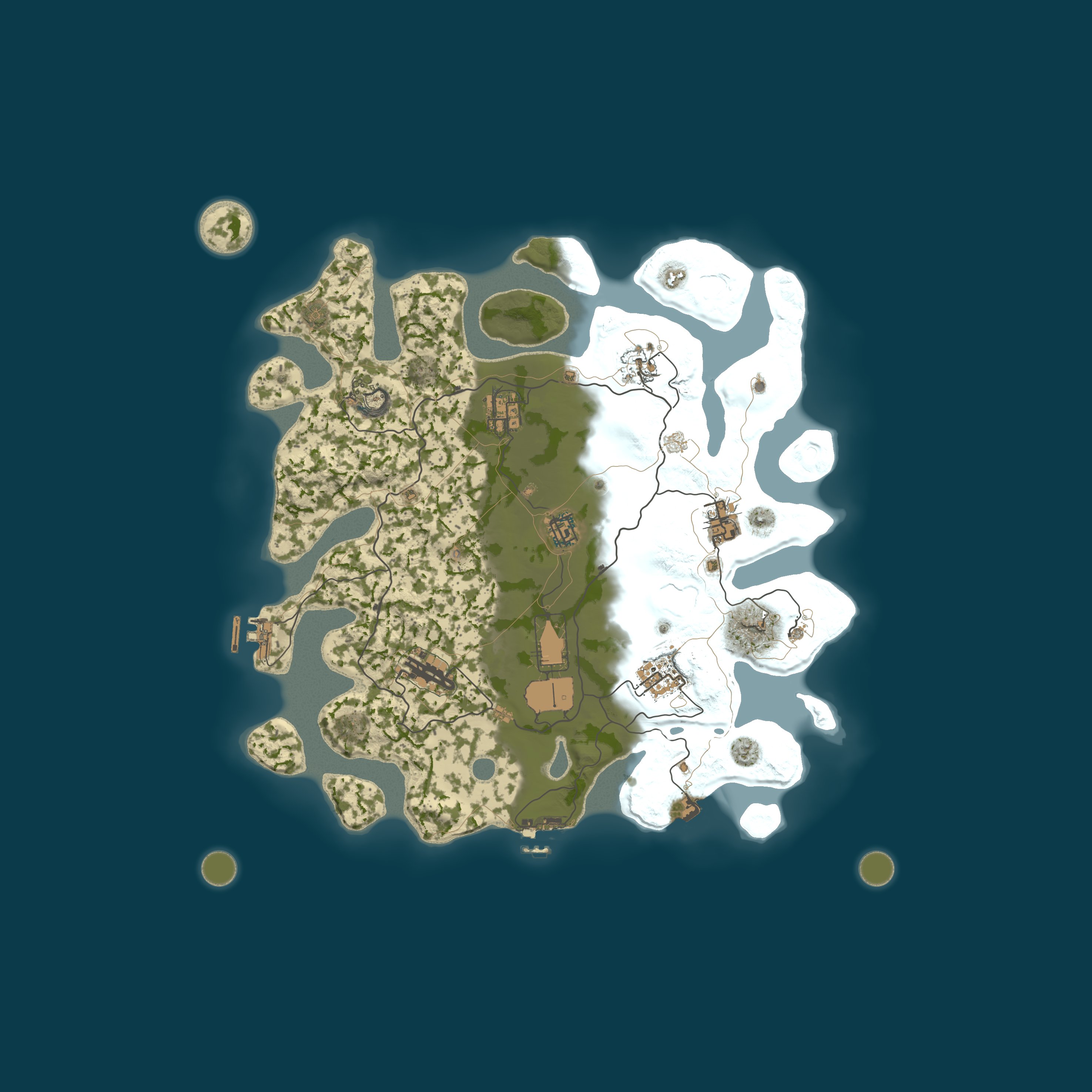 Map for Vital Rust - AU 10x | No BPs | Kits | Clans