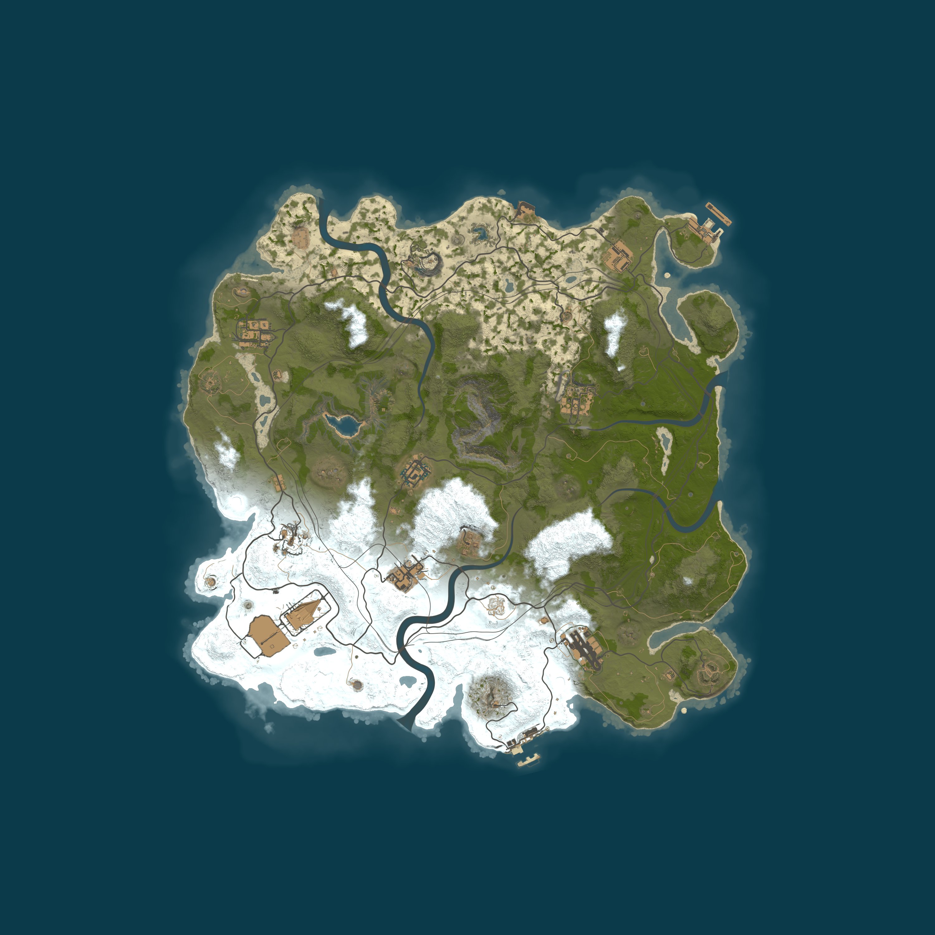 Rusticated Generated Maps