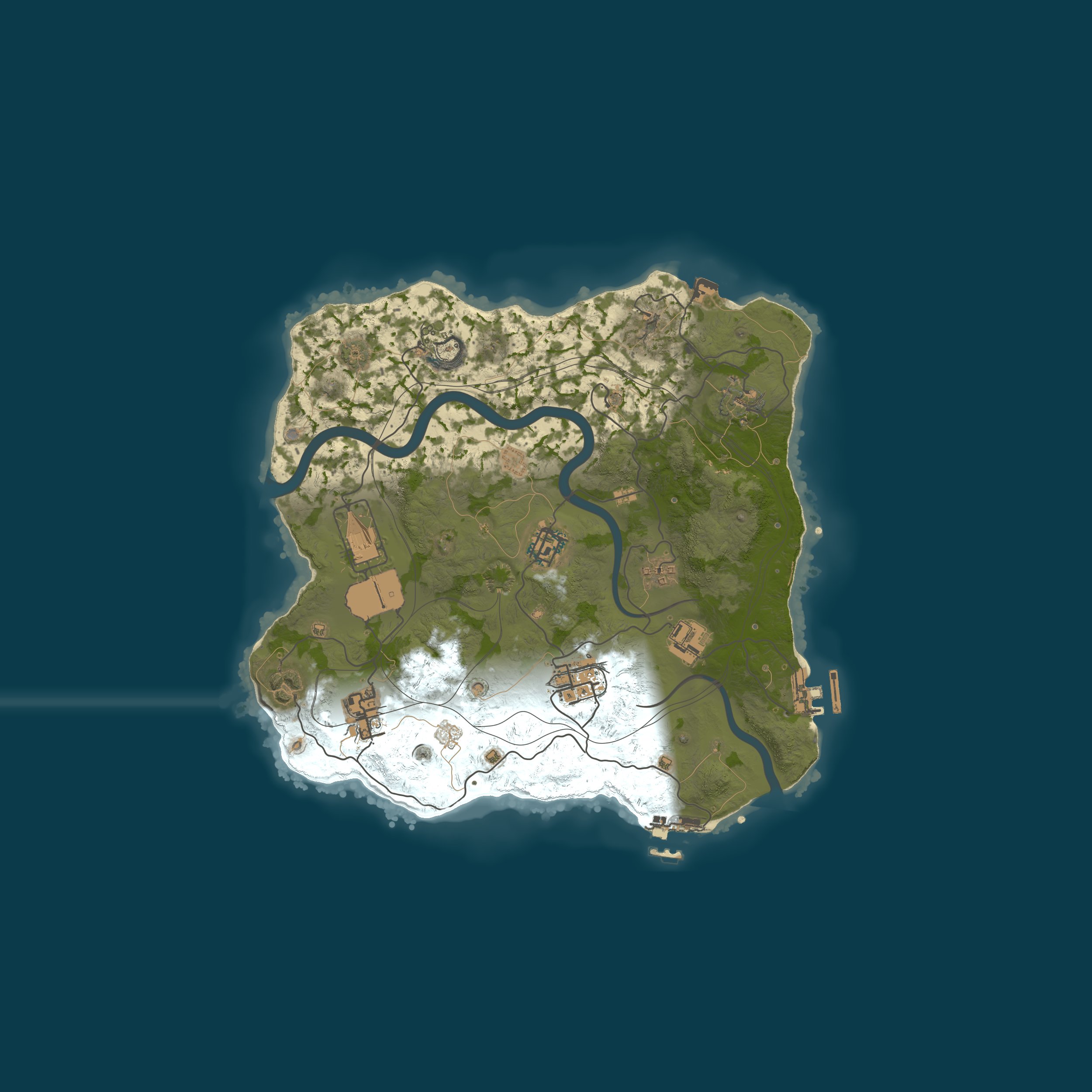 Rust map 3000/33125