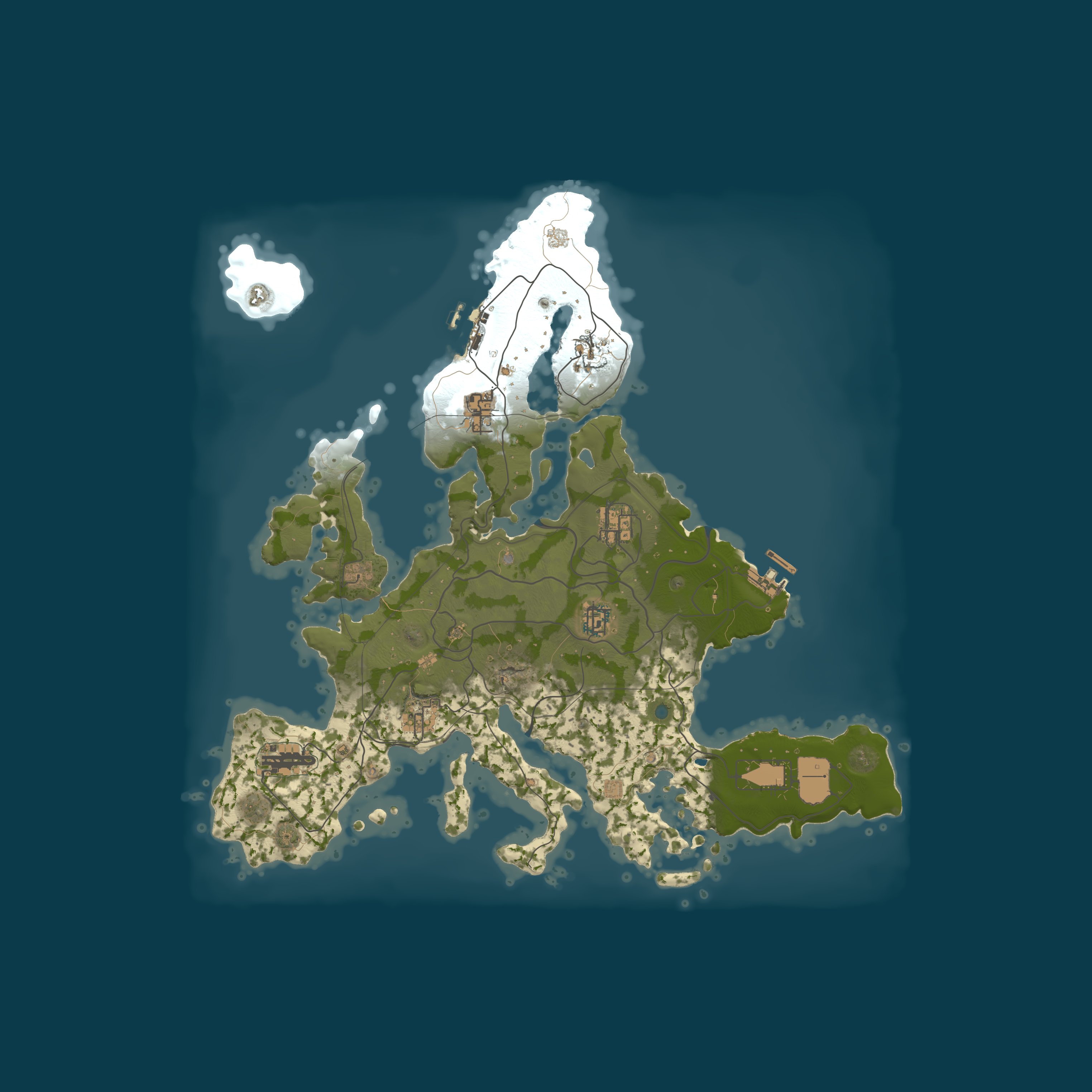 Map for La Citadelle FR-EU-PVE