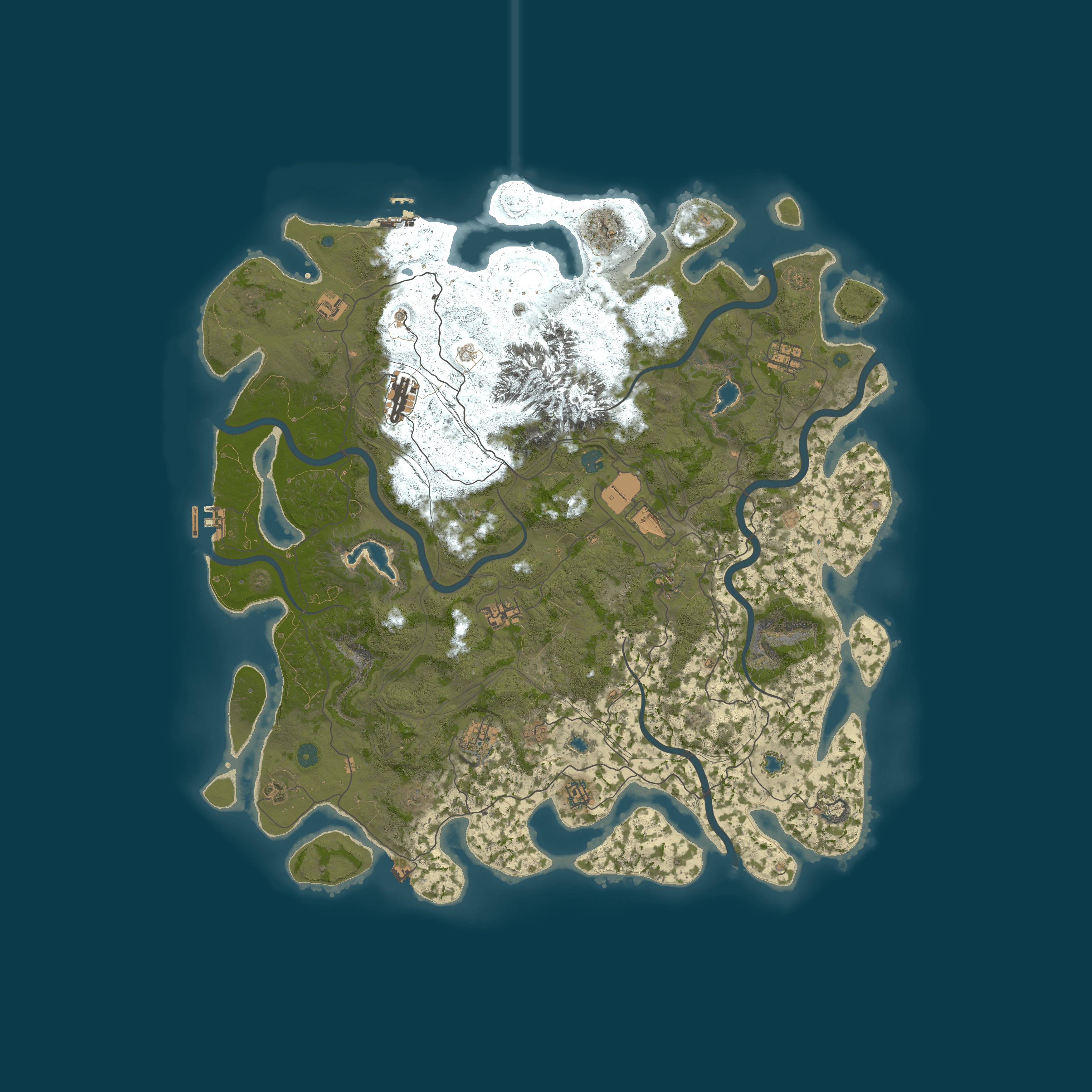 Procedural Map, size 5000, seed 200169478