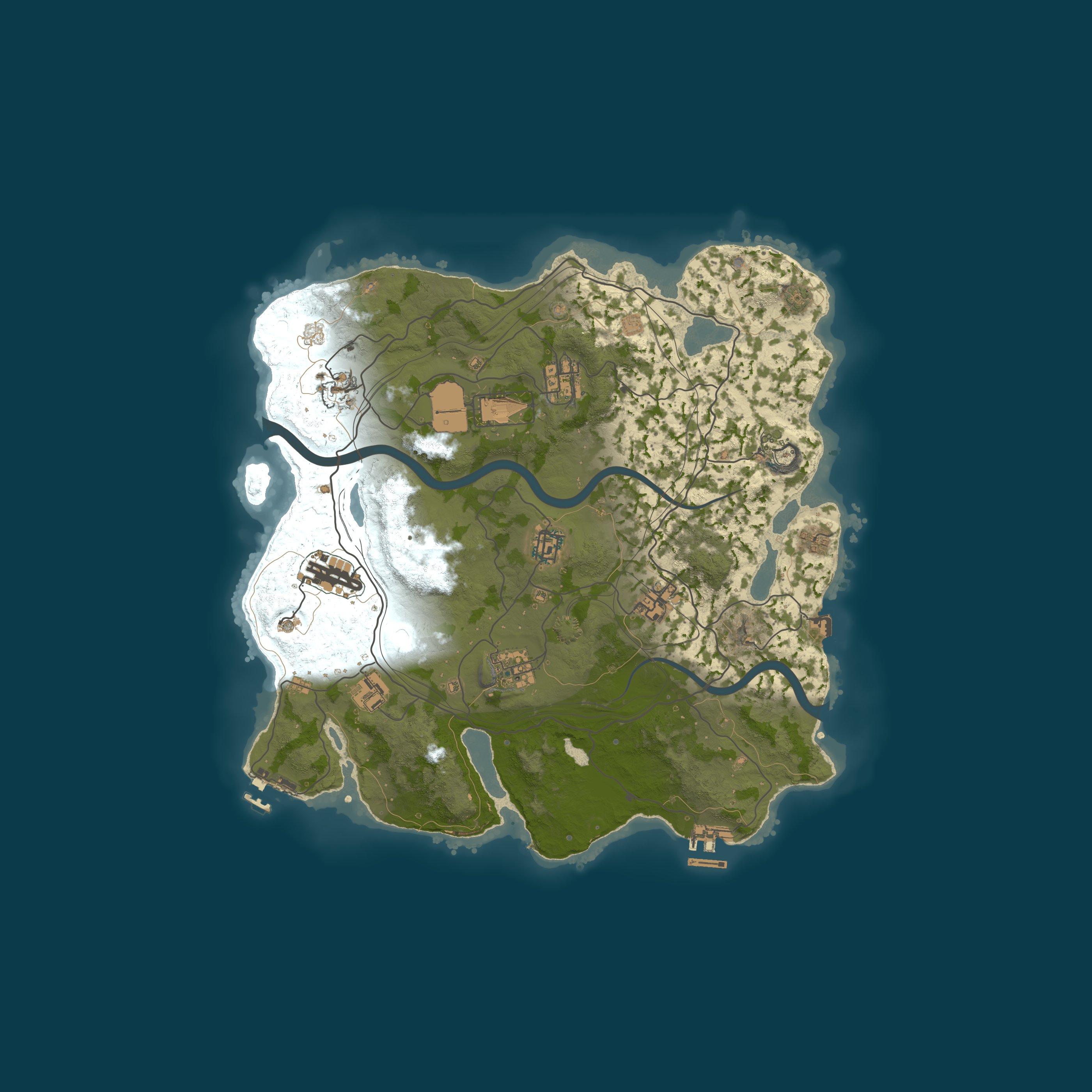 Rust map 3600/3648