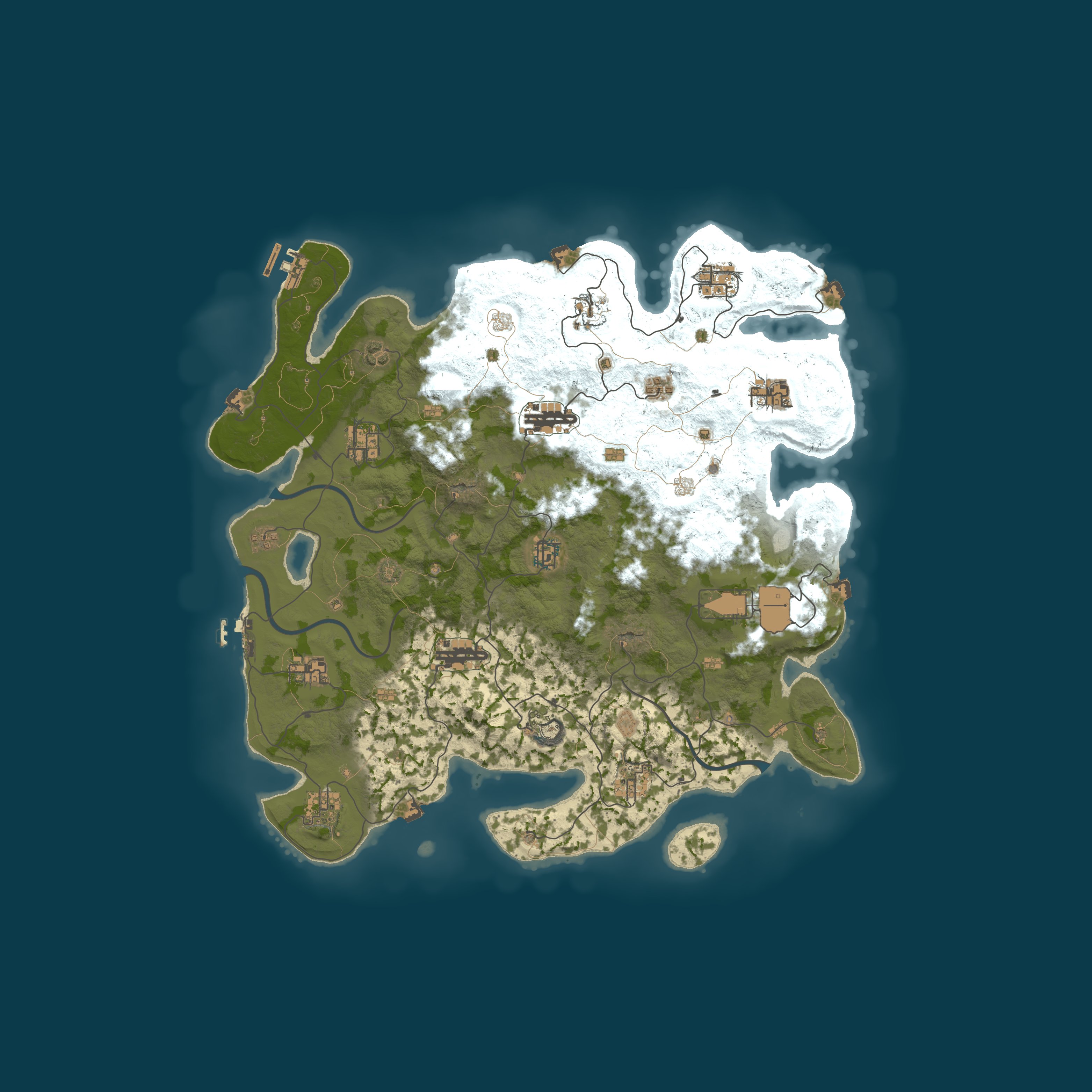 Map for [EU/TR] Suayip 3x Solo/Duo/Trio | Loot X3 | TP | Home | Kit