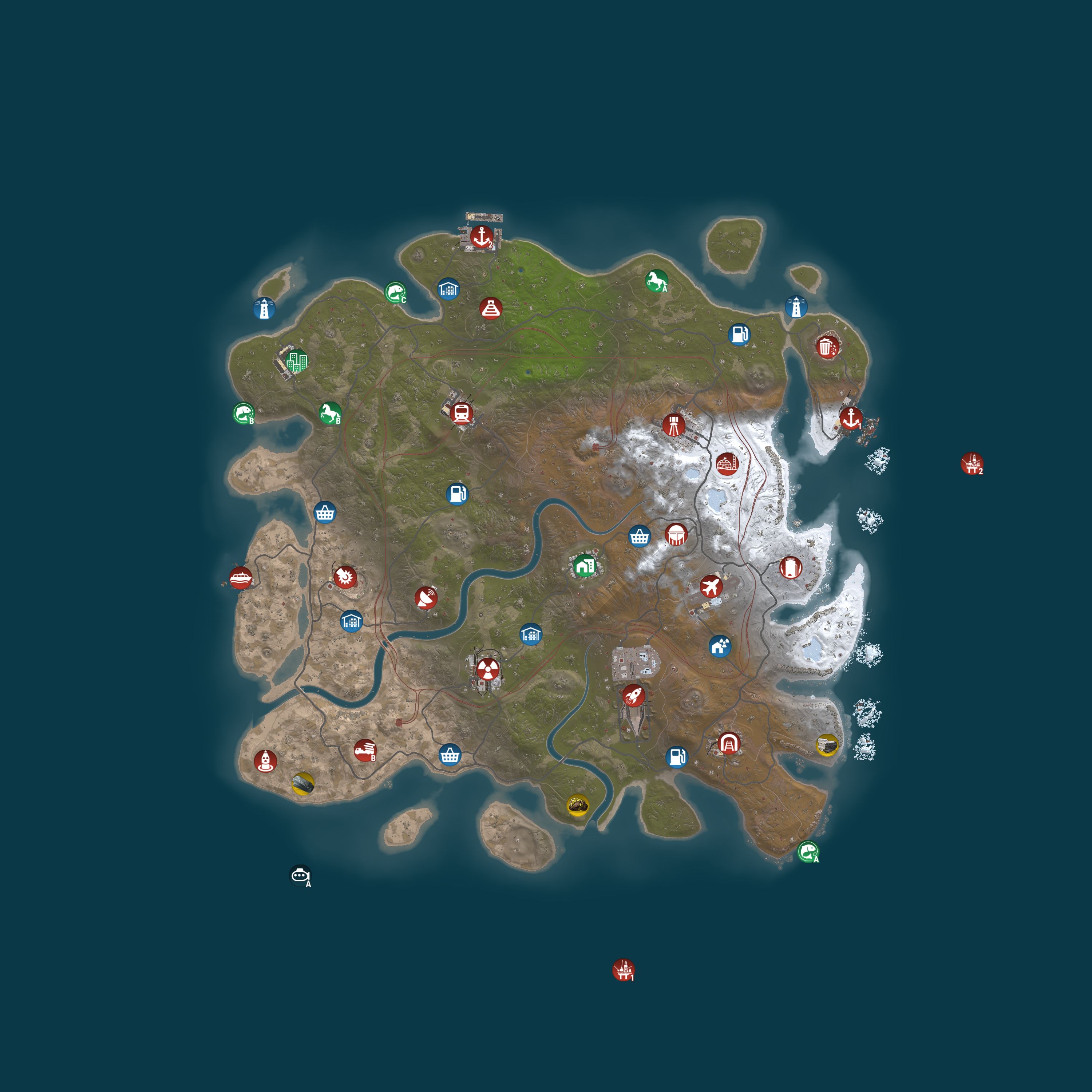 Rust map 4000/1337