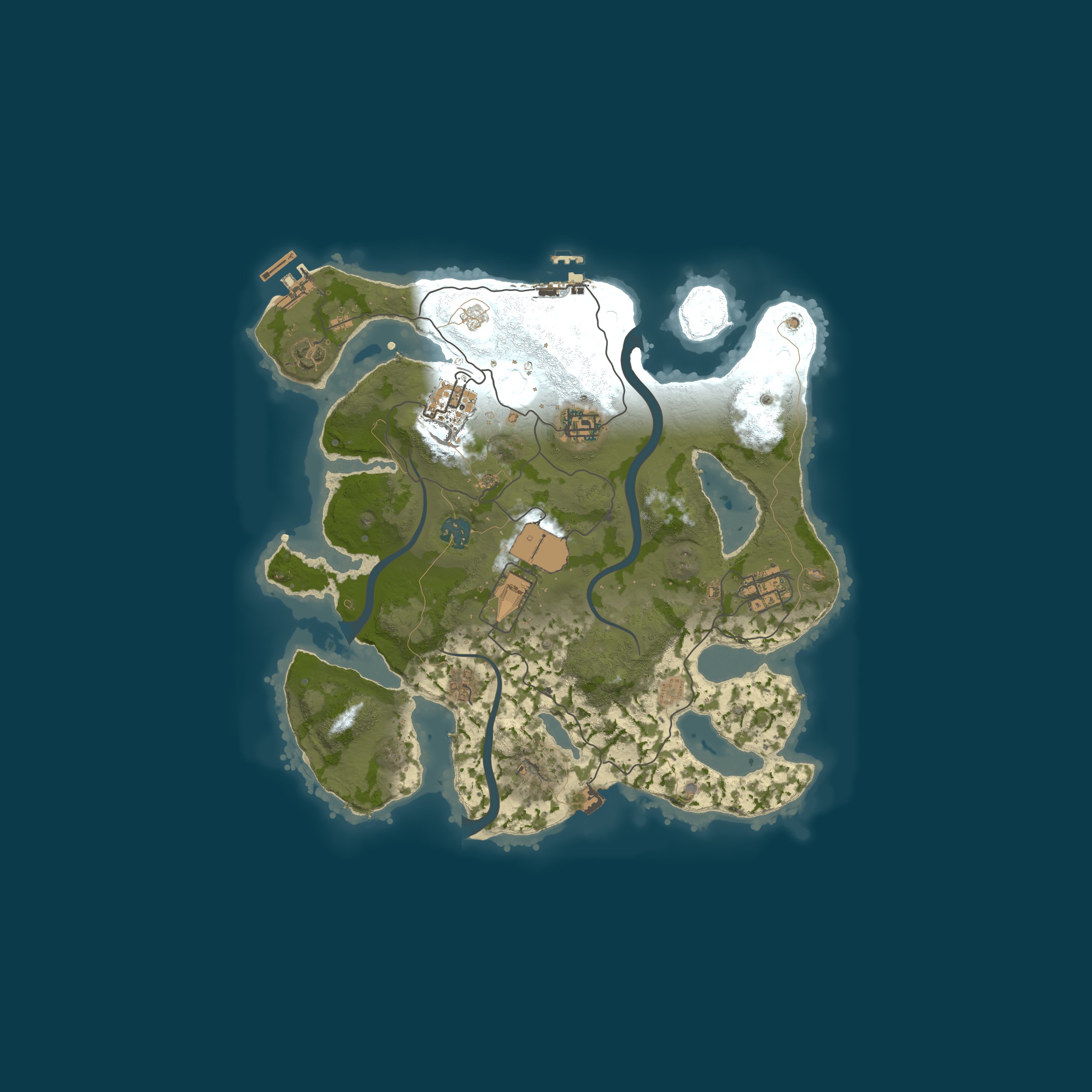 Map for Rusthub.net | Jump For Loot | Random Item+ | Weekly