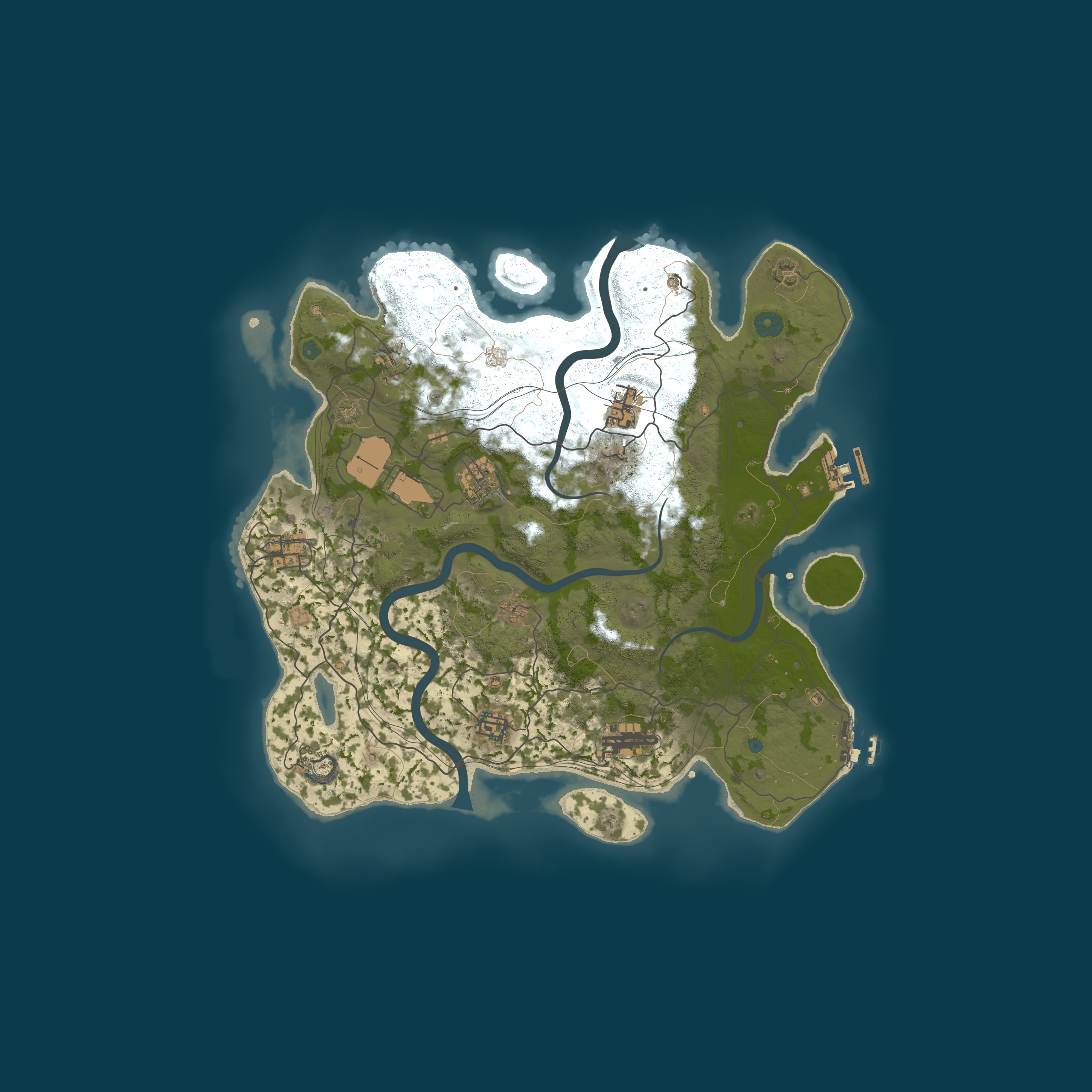 Карта сервера