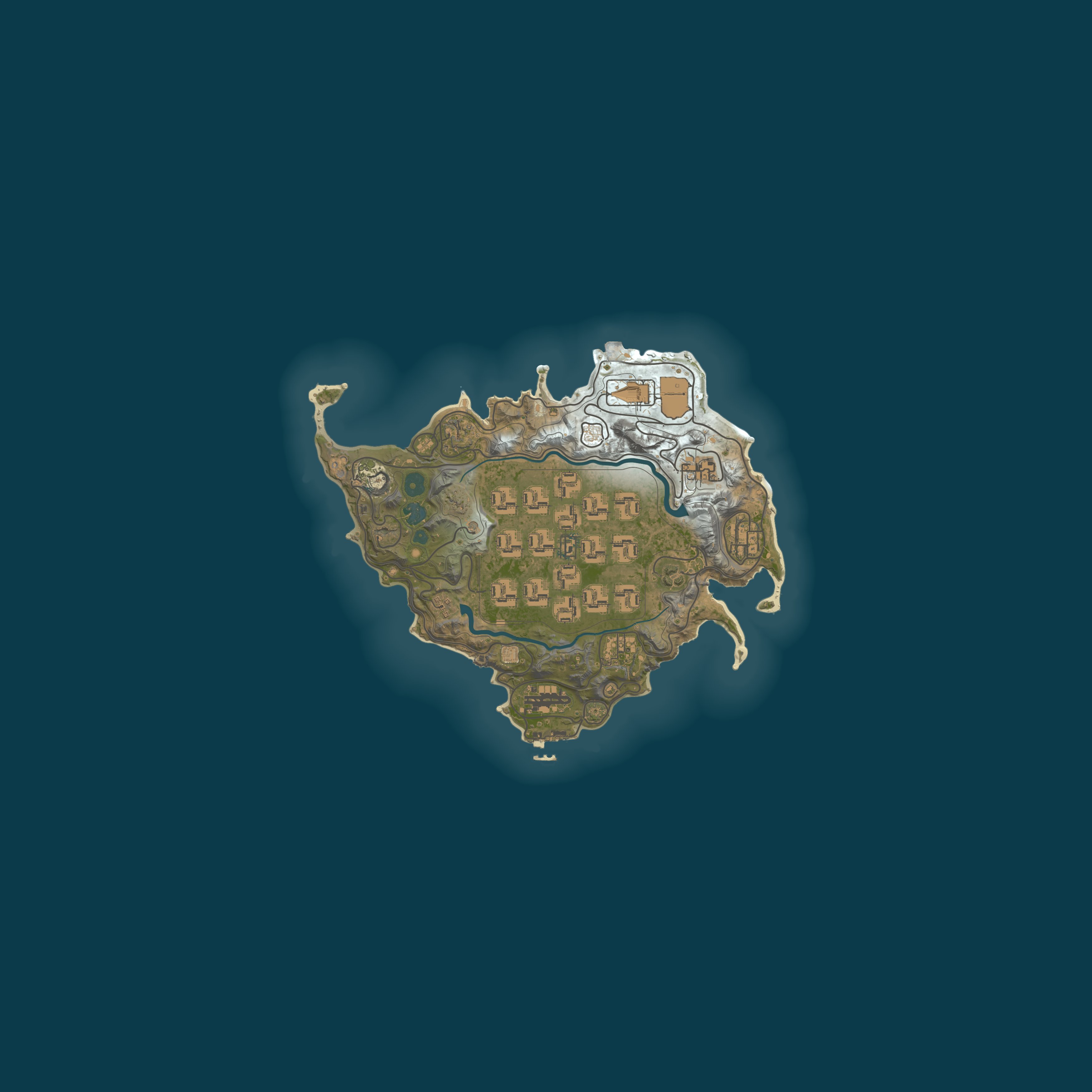 Custom Map, size 5000, seed 1