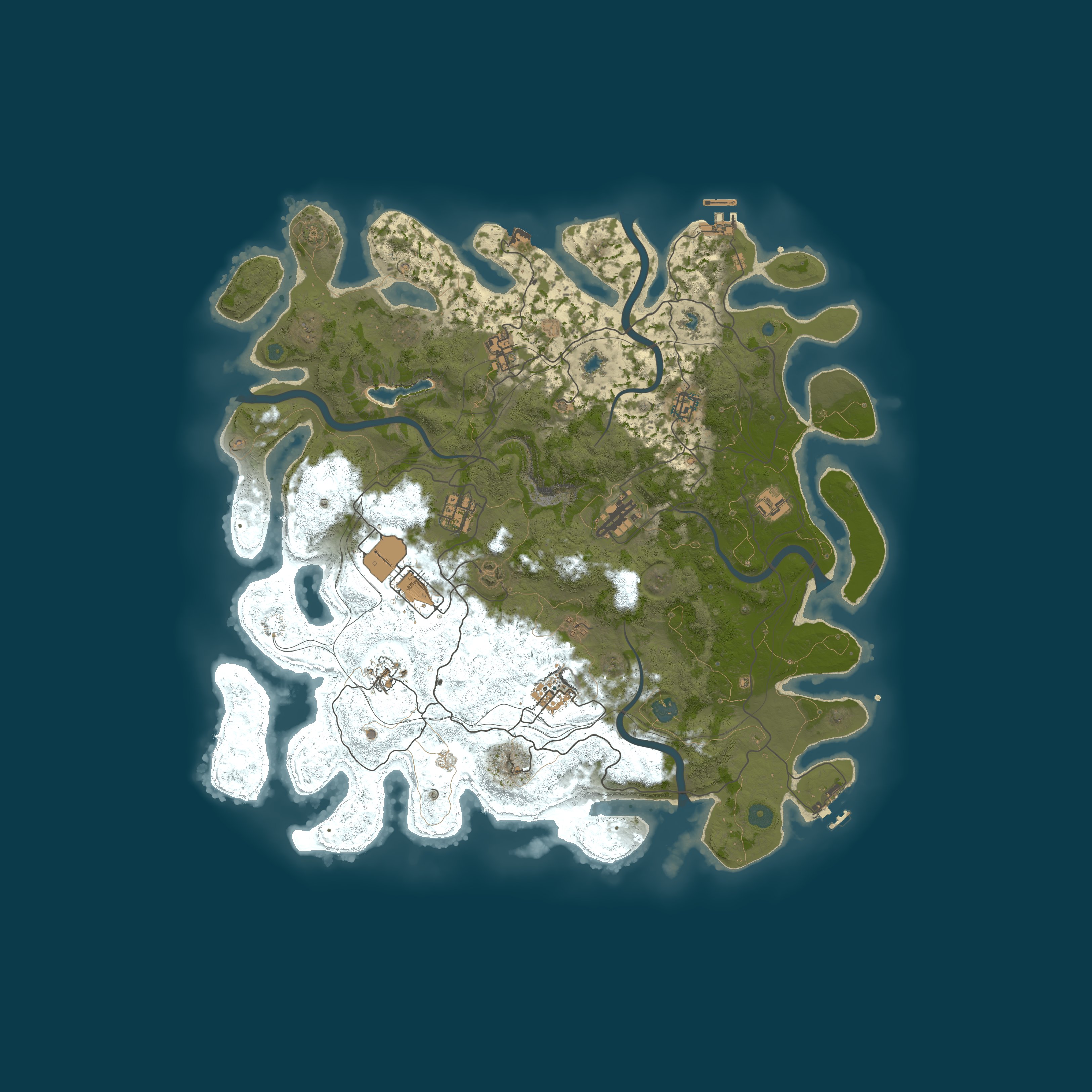 Rust map 4500/15672