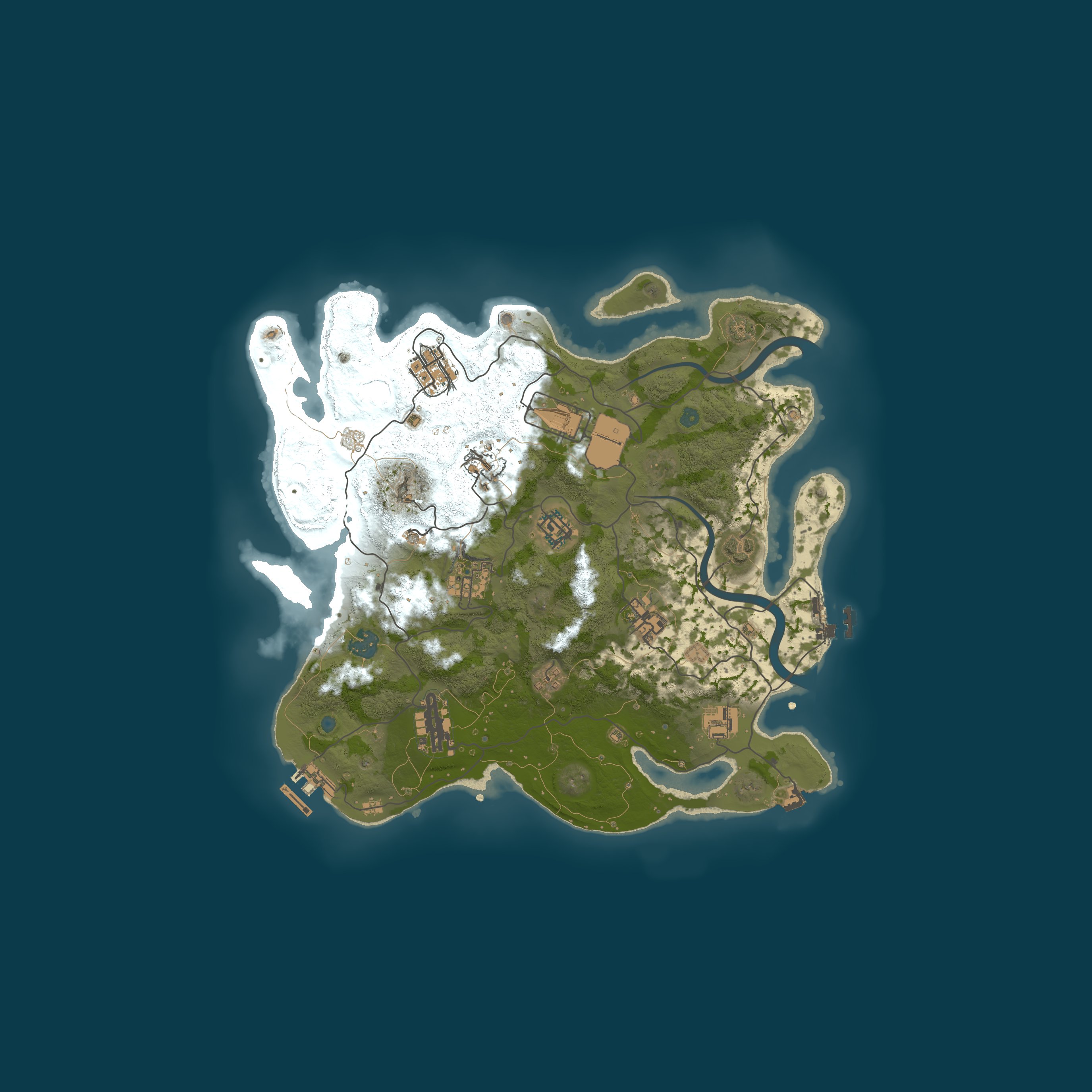 The Clinic | Biweekly | Vanilla | No Mods | No Kits — מפה פרוצדורלית 3500, seed 33983