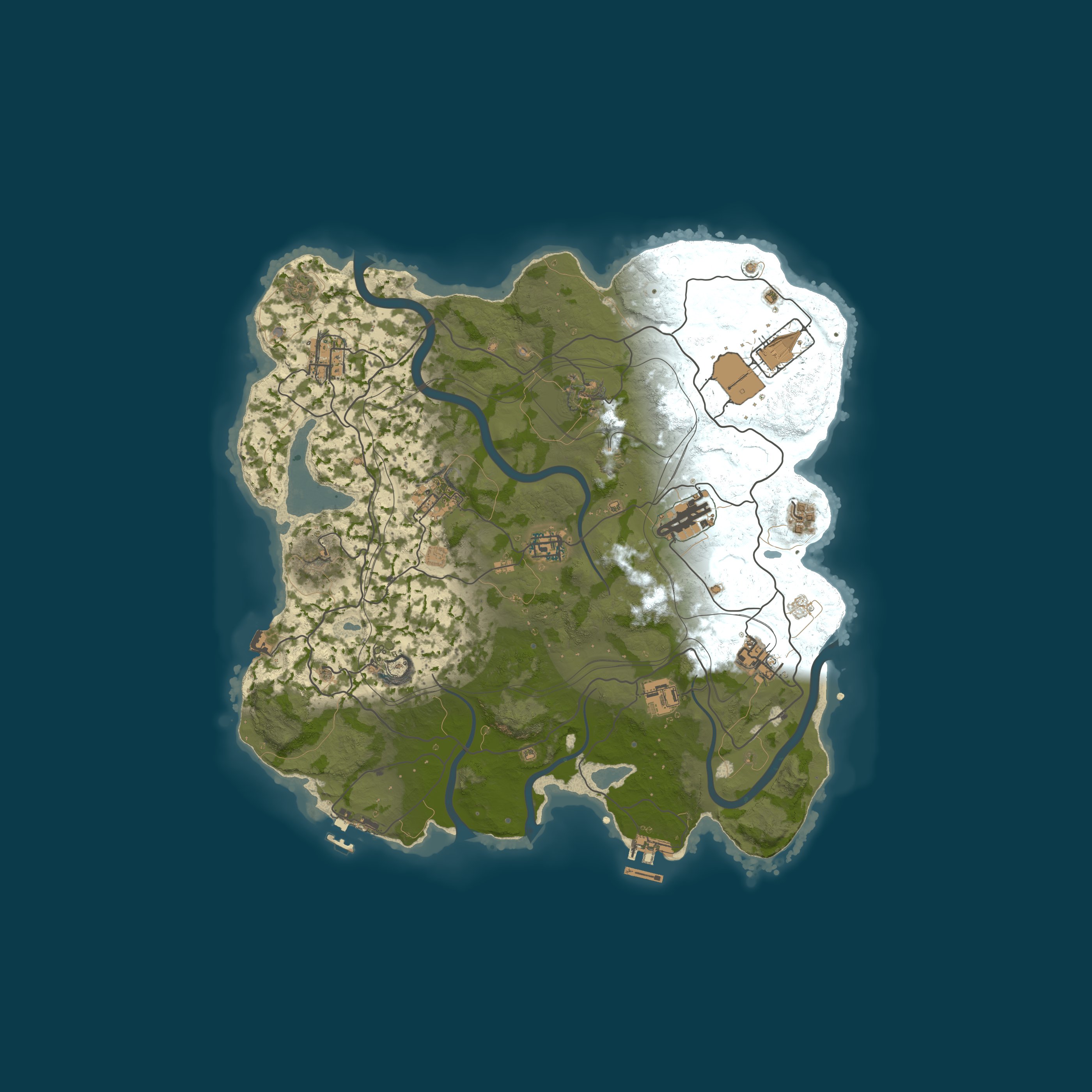 Rust map 3600/1980